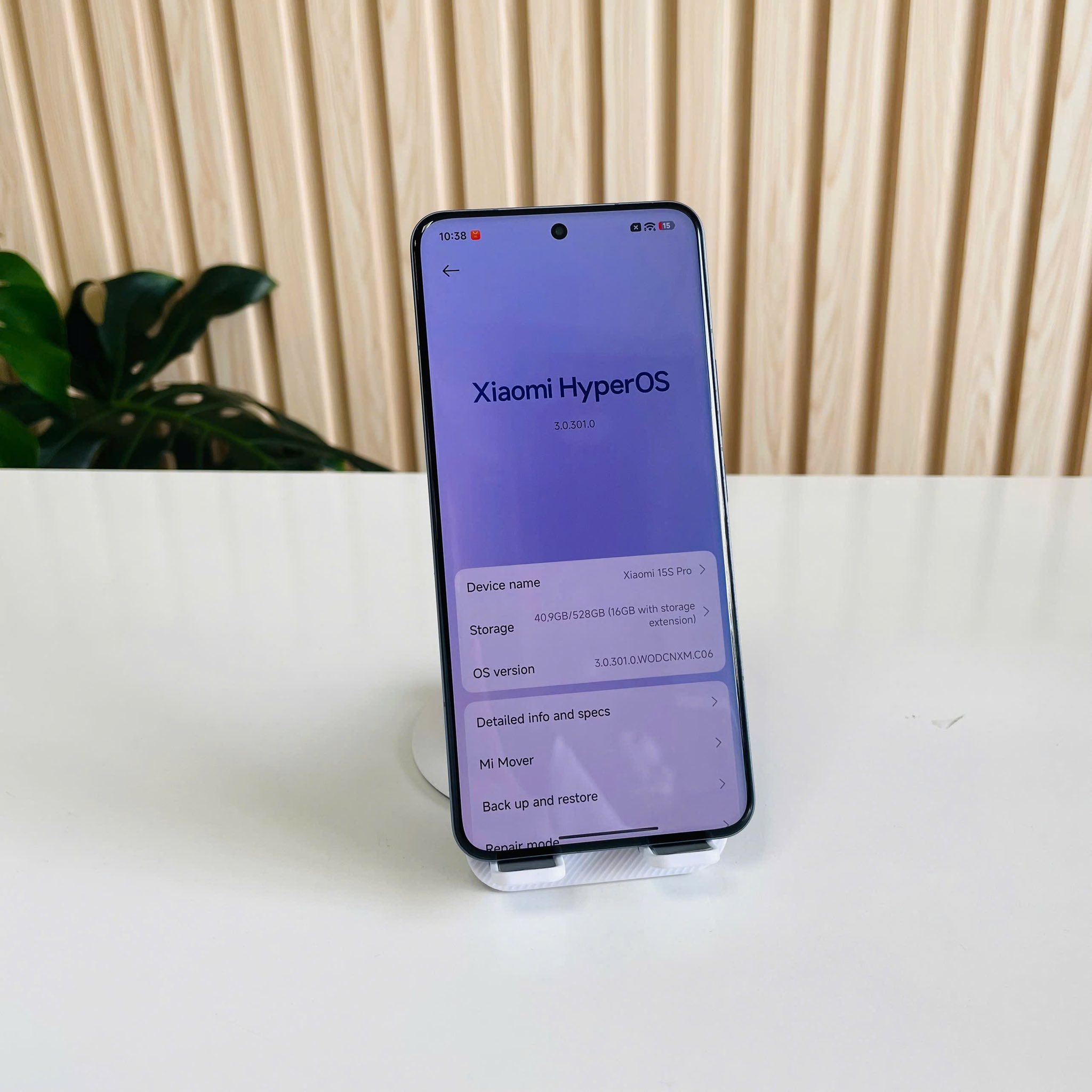 📱 Xiaomi 15S Pro - Ram 16GB/512GB - Máy màu xanh xám