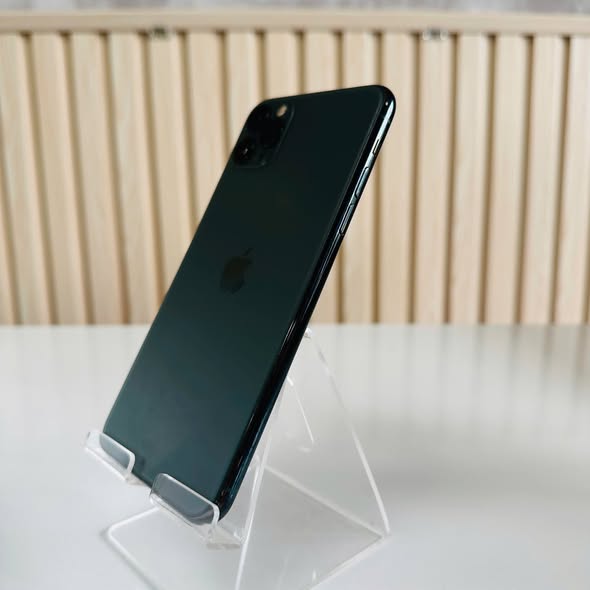 iPhone 11 Pro Max Quốc Tế ( LLA ) 64GB- Xanh rêu - Pin Thay