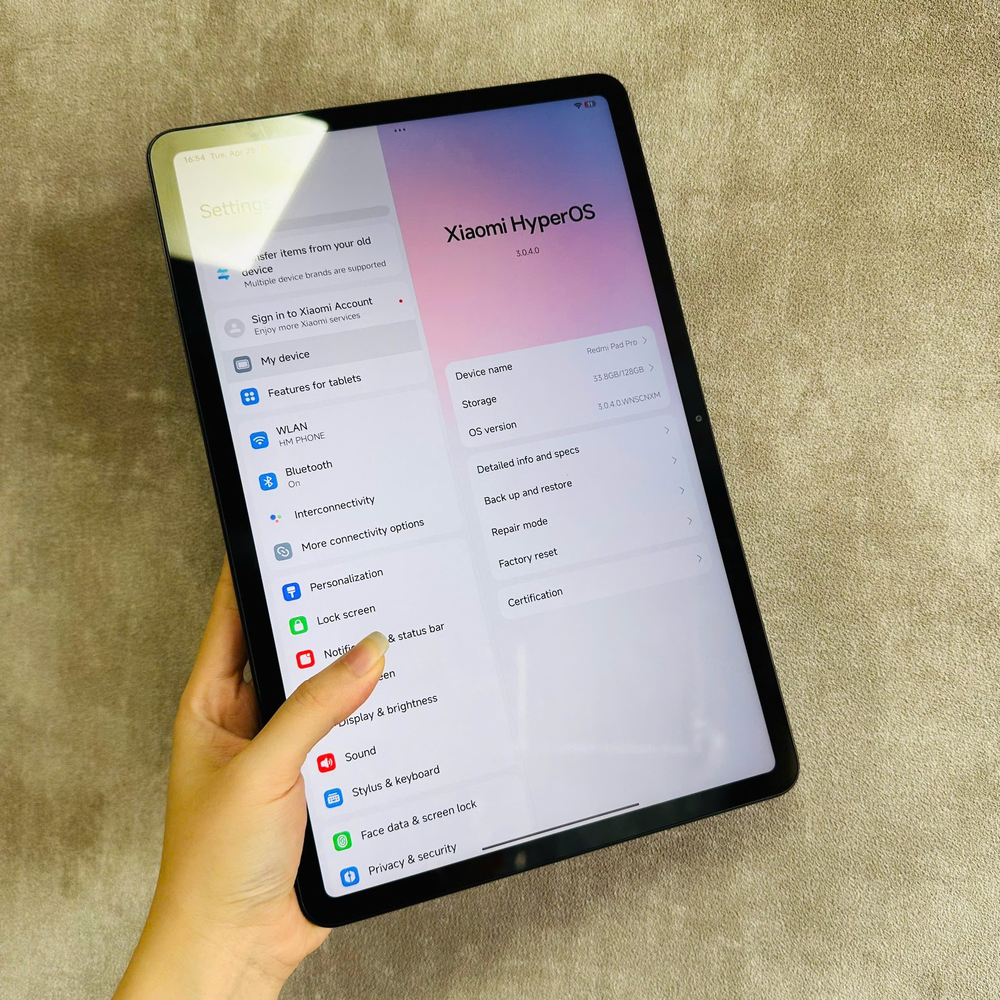 Redmi Pad Pro 8/128GB Đen Đẹp 99% Fullbox