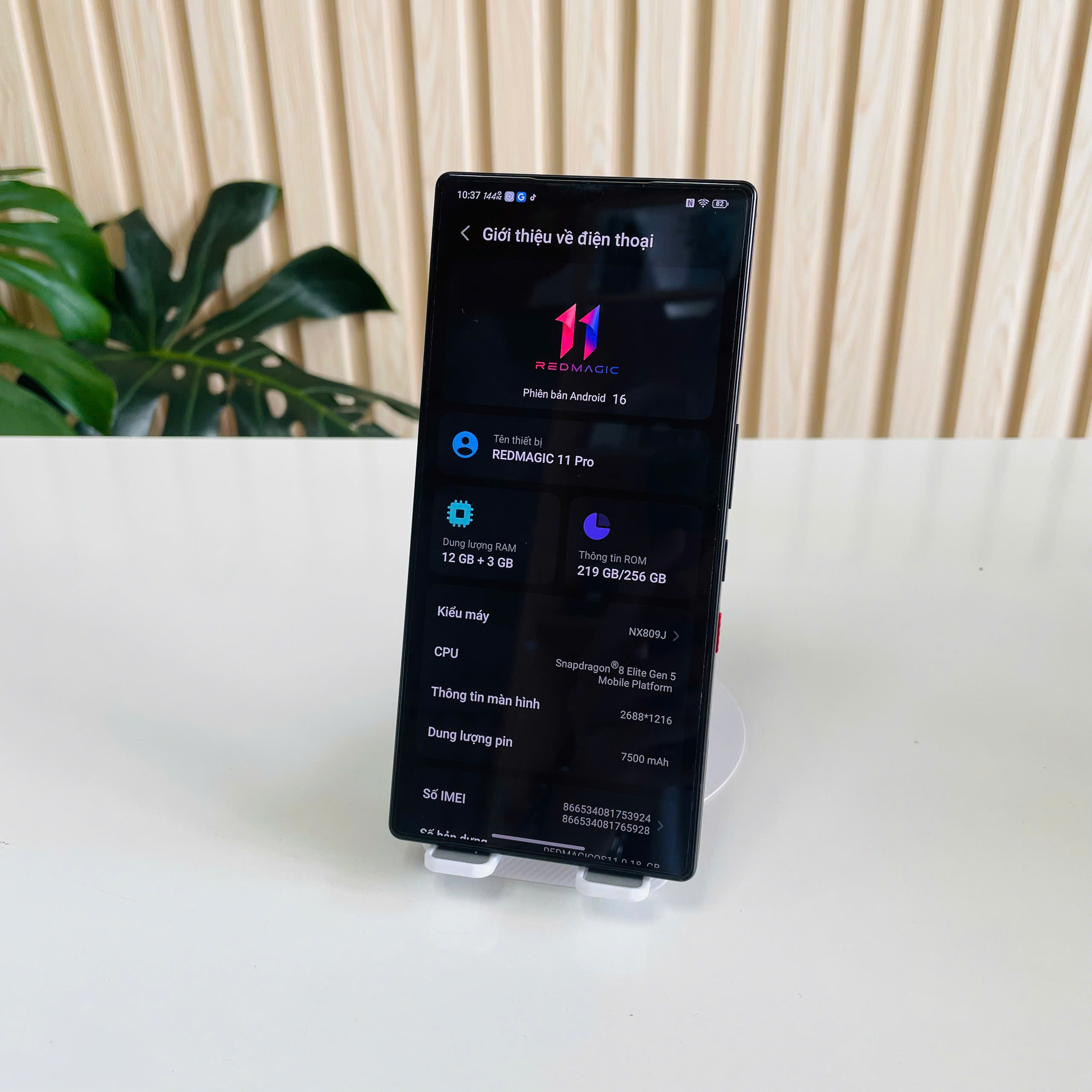 Nubia Red Magic 11 Pro – Chính Hãng 12/256GB 🎮 Siêu phẩm gaming – Chip cực mạnh – Pin khủng 7500mAh