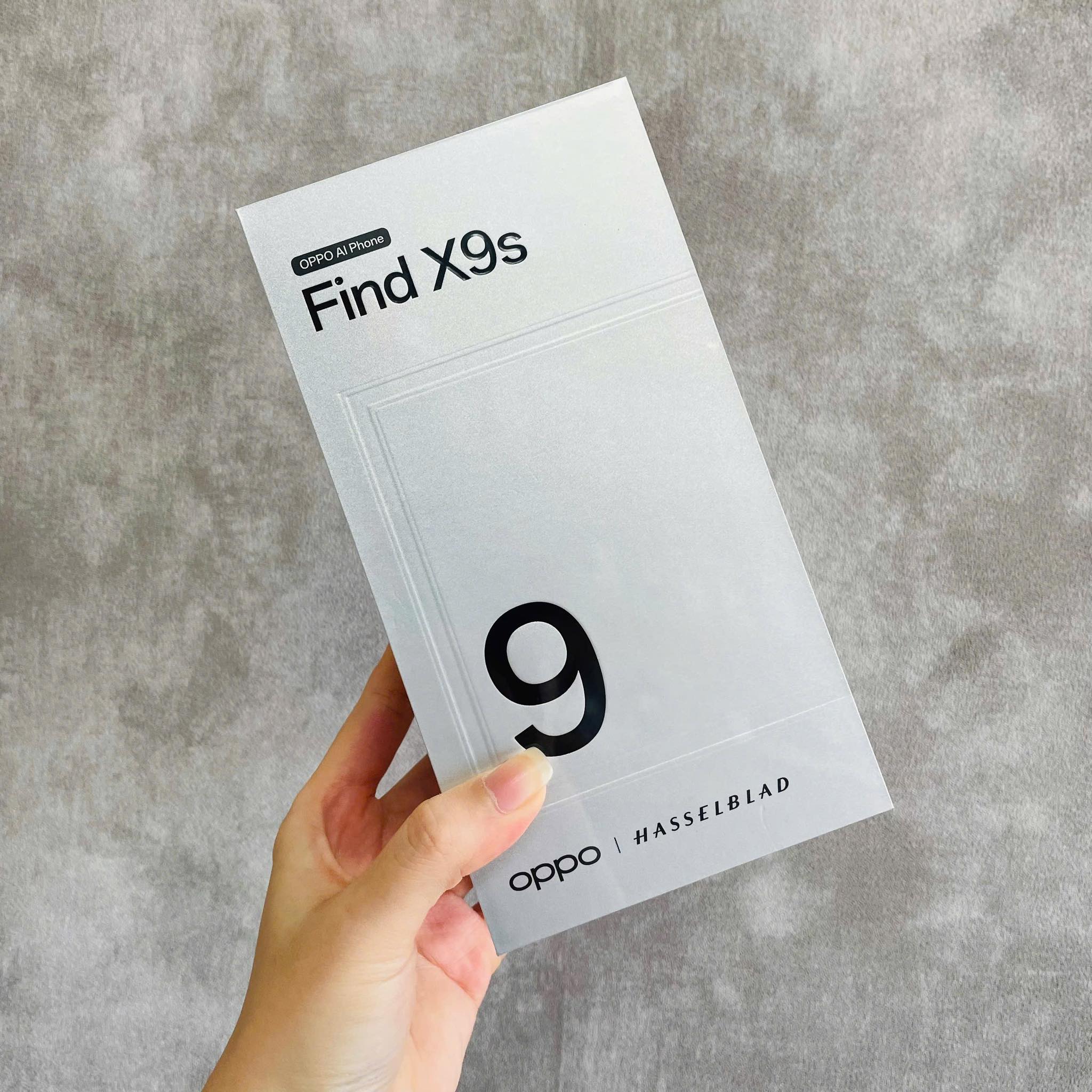 Oppo Find X9S Chính Hãng 12/256GB Xám New Seal Fullbox