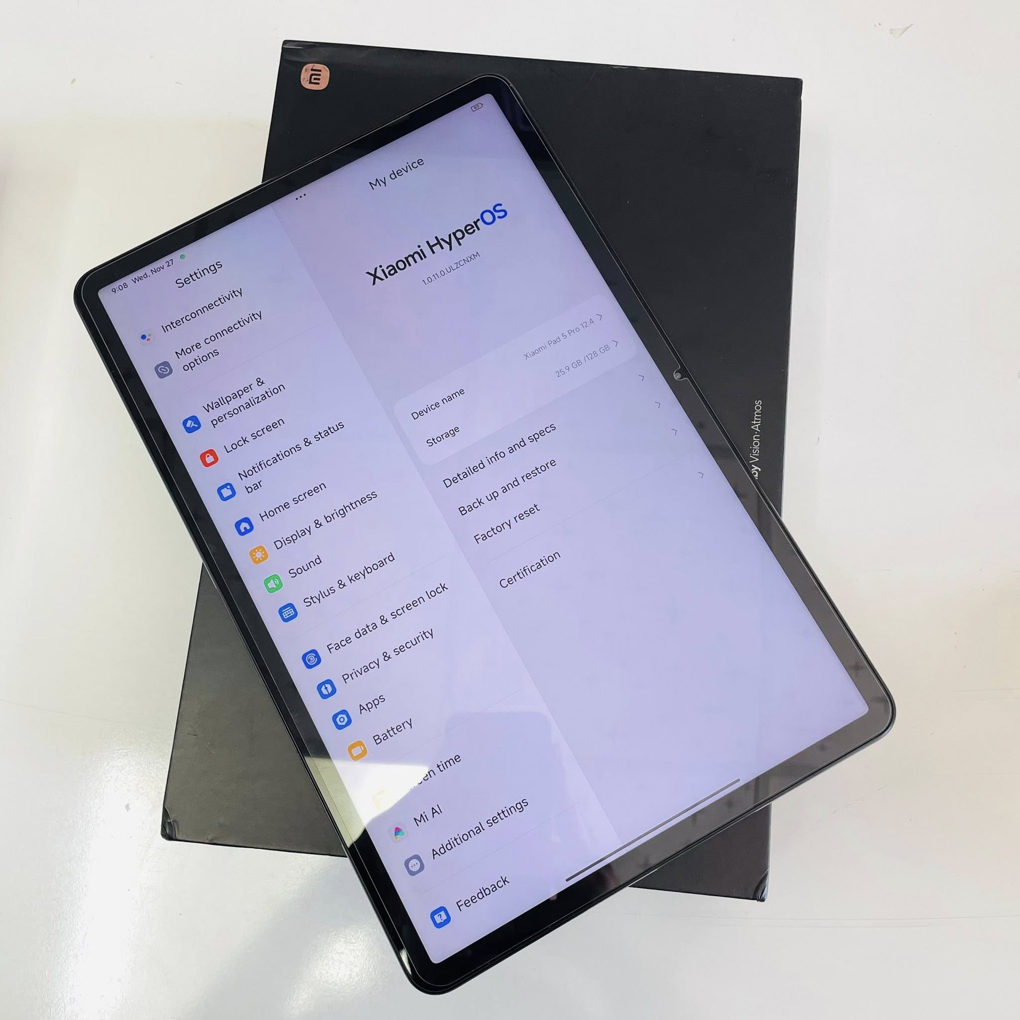 Xiaomi Pad 5 Pro 8/128GB đen Đẹp 98% Fullbox