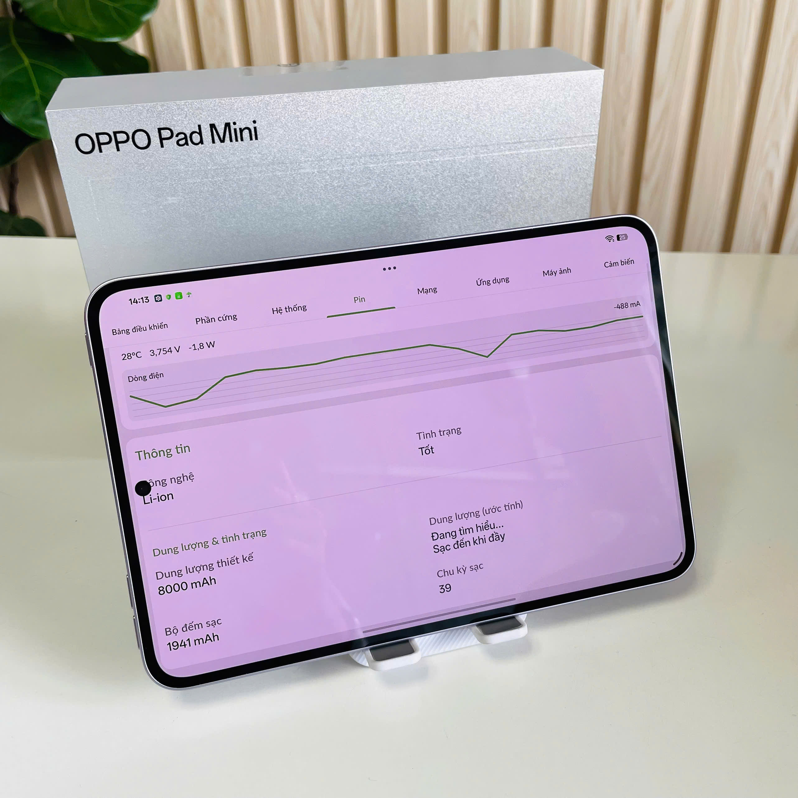 🔥 OPPO PAD MINI – 12GB/256GB Tím Đẹp 99% Còn Bảo Hành