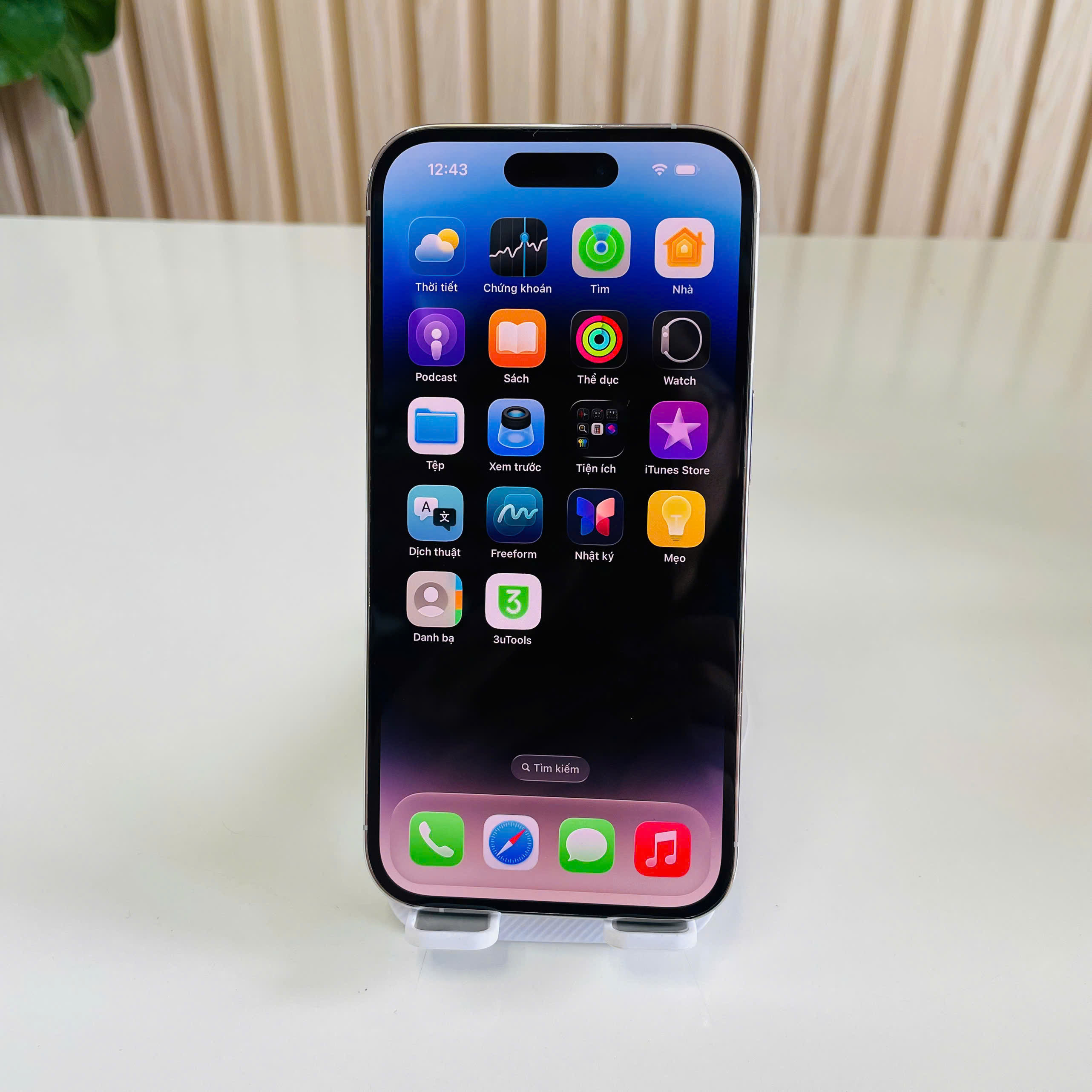 🔥 iPHONE 14 PRO 5G QUỐC TẾ 128GB Pin Thay 100% Màu Trắng Đẹp 98% Kèm sạc 30W