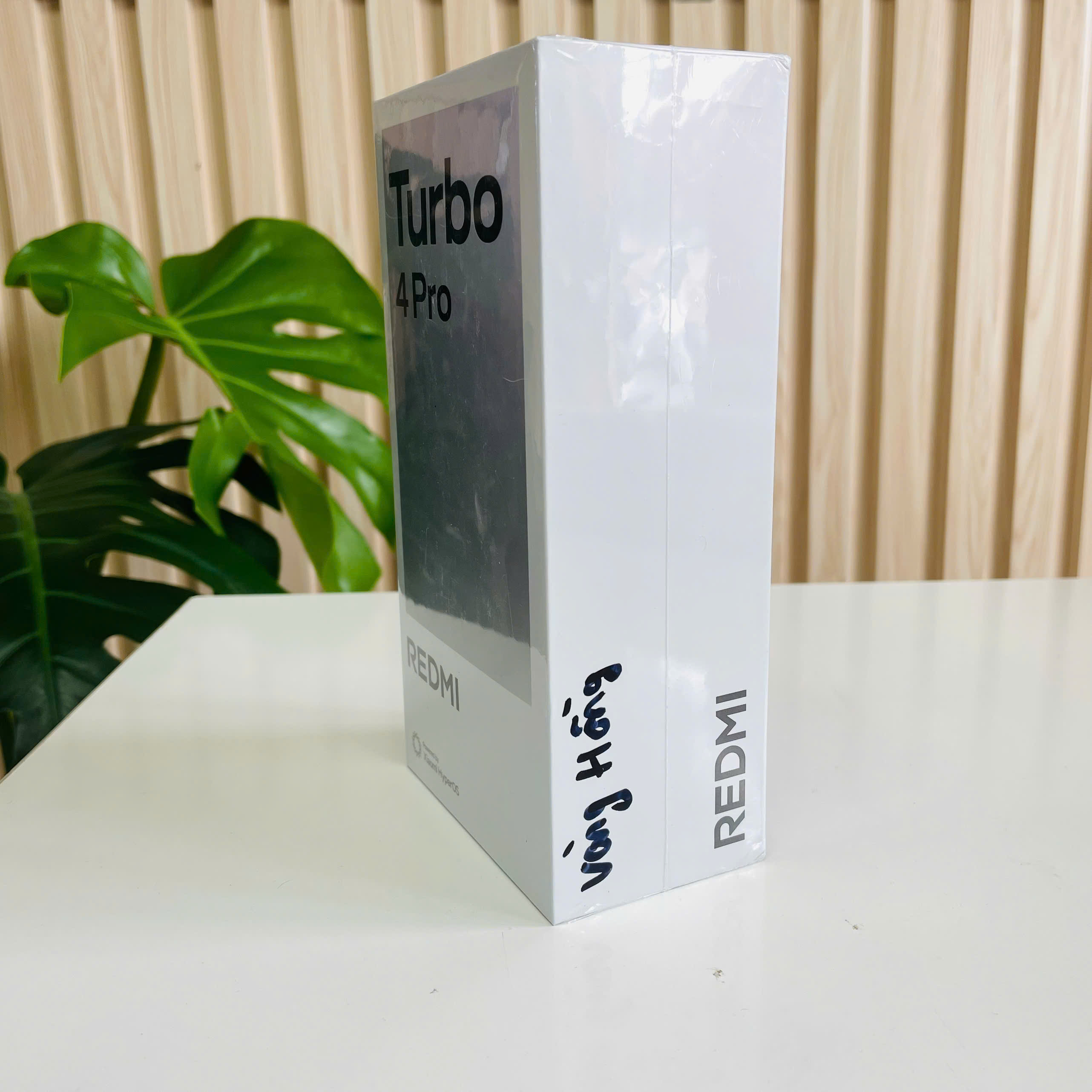 🔥 REDMI TURBO 4 PRO NEW  – 16GB/256G Vàng Hồng
