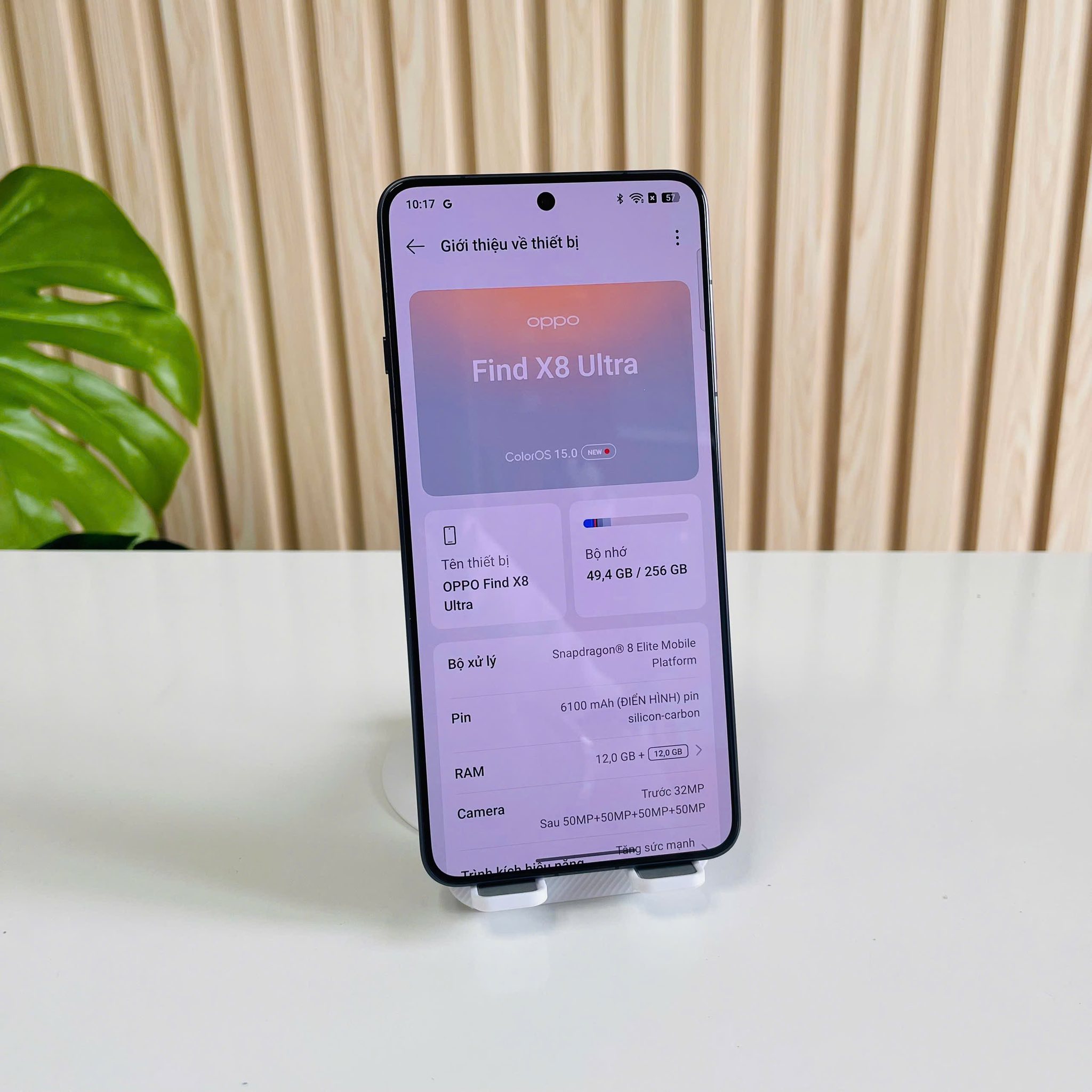 🔥 OPPO FIND X8 ULTRA – RAM 12GB / 256GB – Pin 100% Màu đen Đẹp 99%