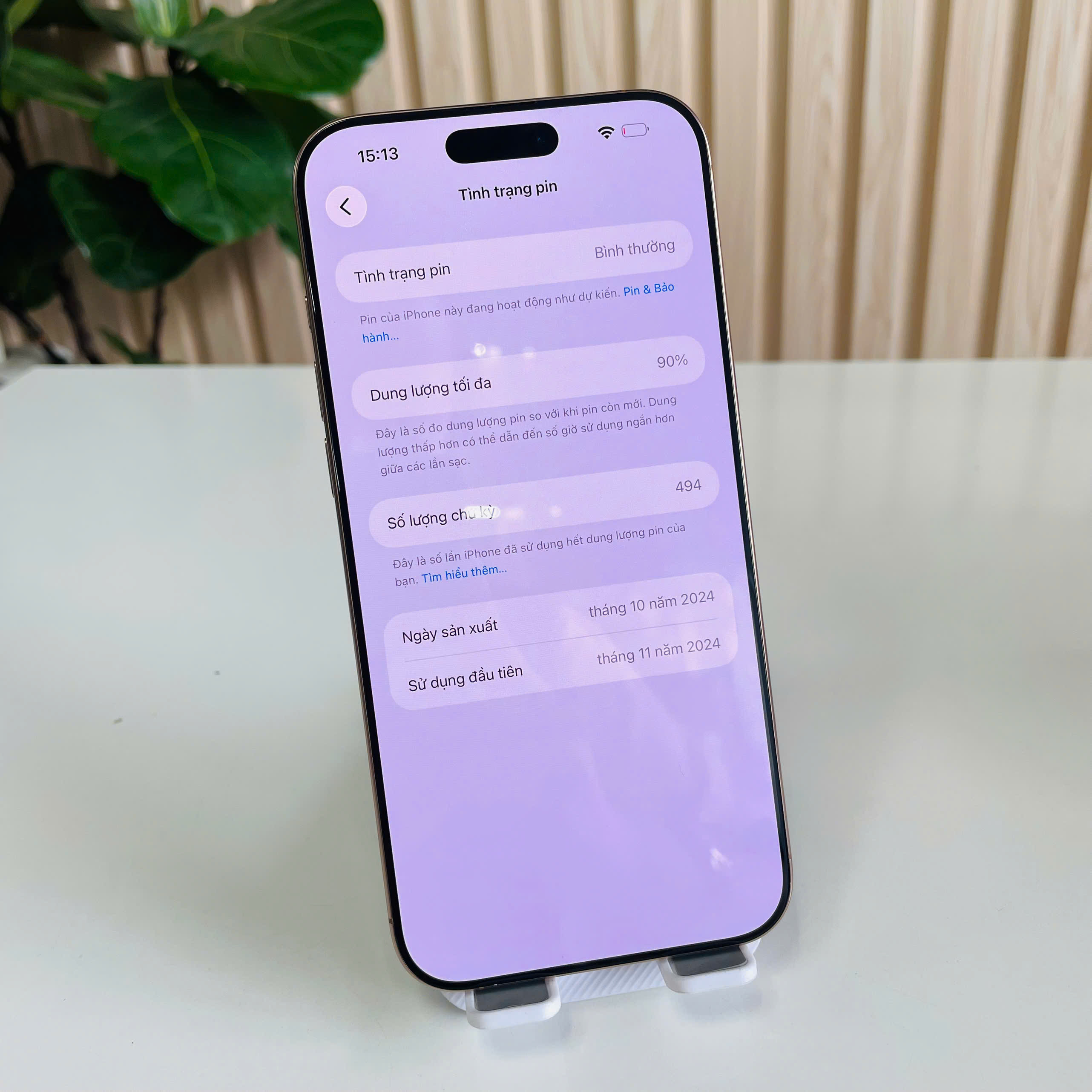 IPHONE 16 PRO MAX QUỐC TẾ – 512GB Sa Mạc Pin 90% Đẹp 98%