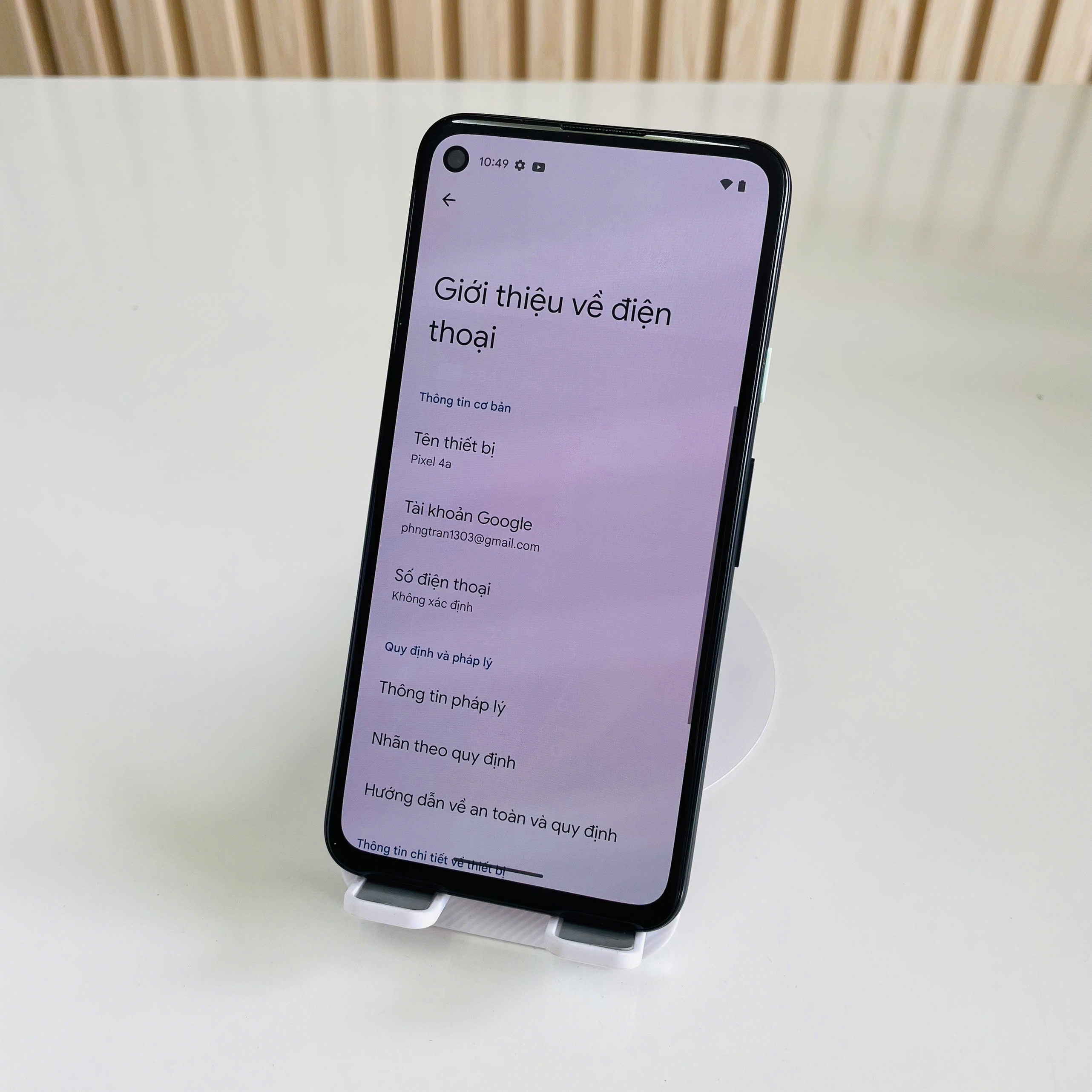 🔥 GOOGLE PIXEL 4A 6/128GB Màu Đen Kèm Box Và Sạc 35W