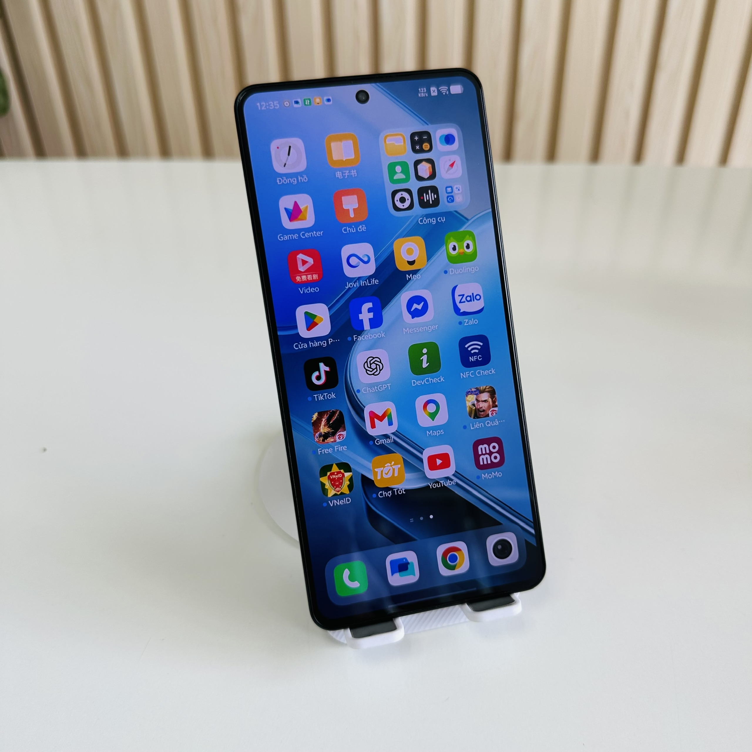 iQOO Z9 TURBO 12/256GB Pin 98% Đẹp 98% Màu Đen - Màn Lưu Ảnh Nhẹ - Kèm Sạc 30W