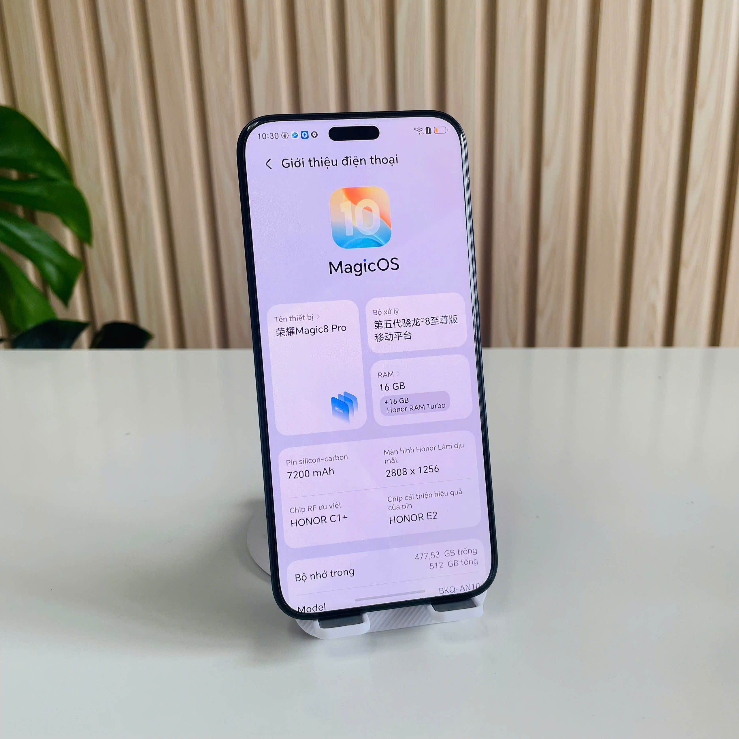 📱 HONOR MAGIC 8 PRO LIKE NEW SẠC 4 LẦN – 16GB | ROM 512GB Màu Đen Đẹp 98+
