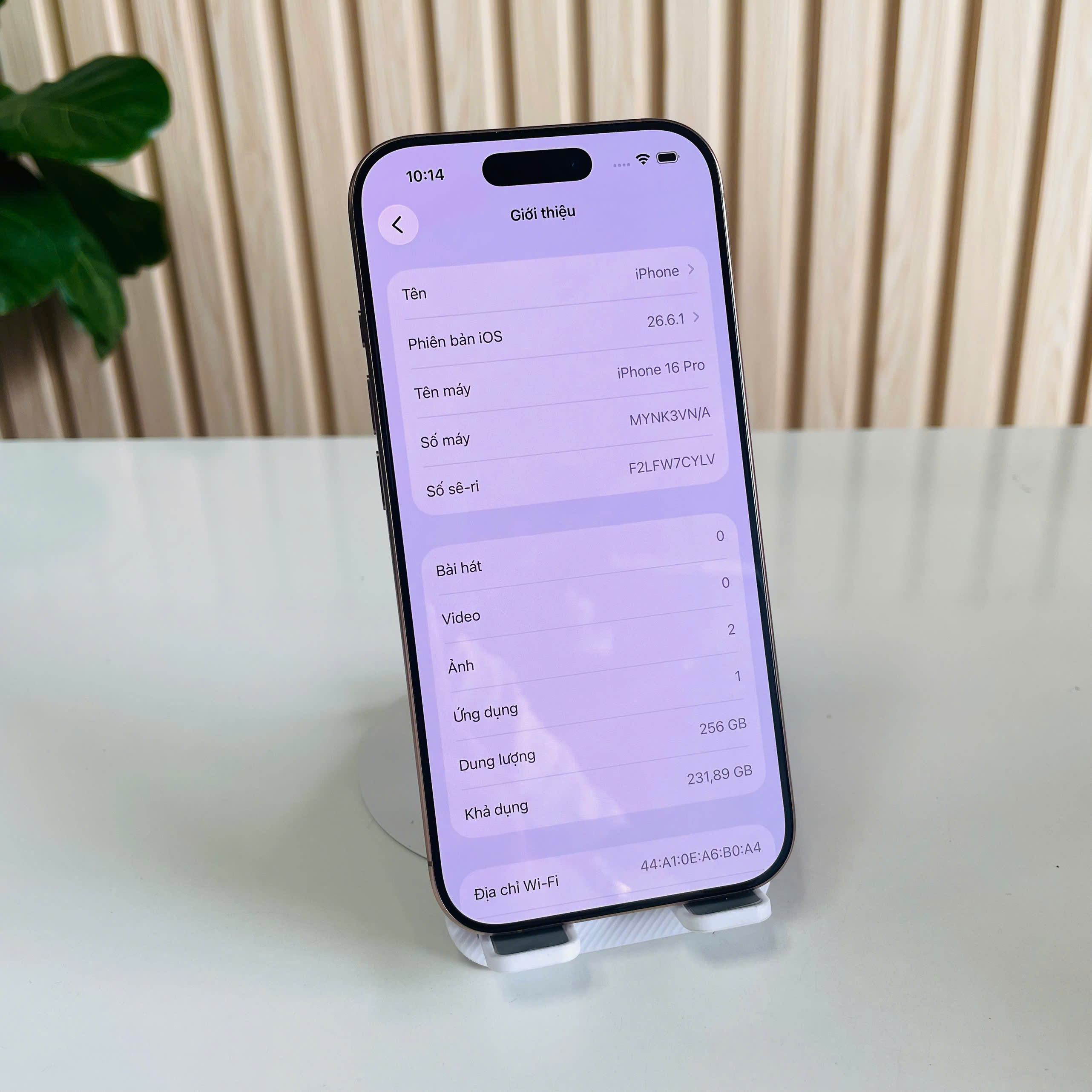 🔥 IPHONE 16 PRO 5G CHÍNH HÃNG – 256GB Sa Mạc Đẹp 99% Pin 92%