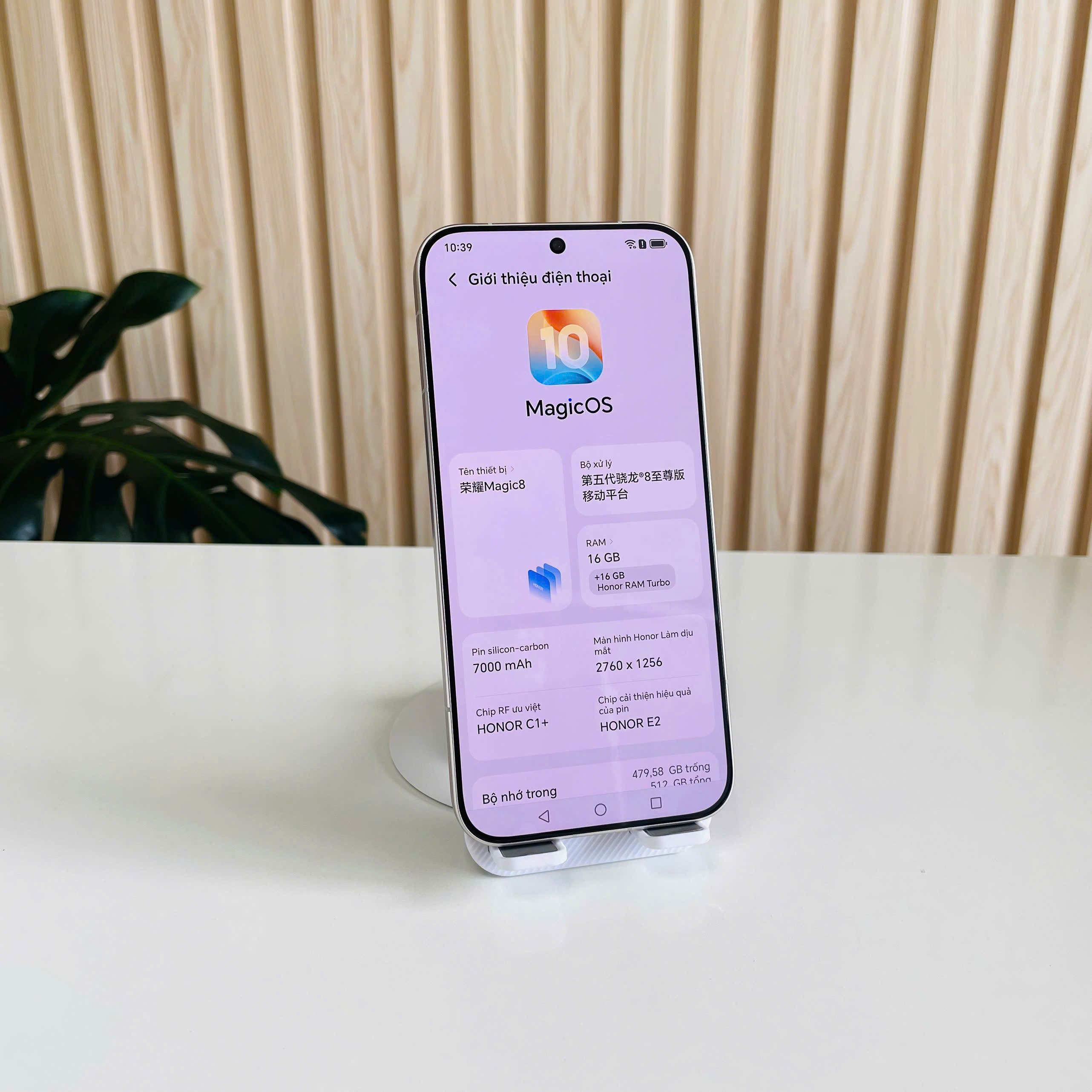📱 Honor Magic 8 - RAM 16GB | ROM 512GB - Màu Vàng Đồng sang trọng