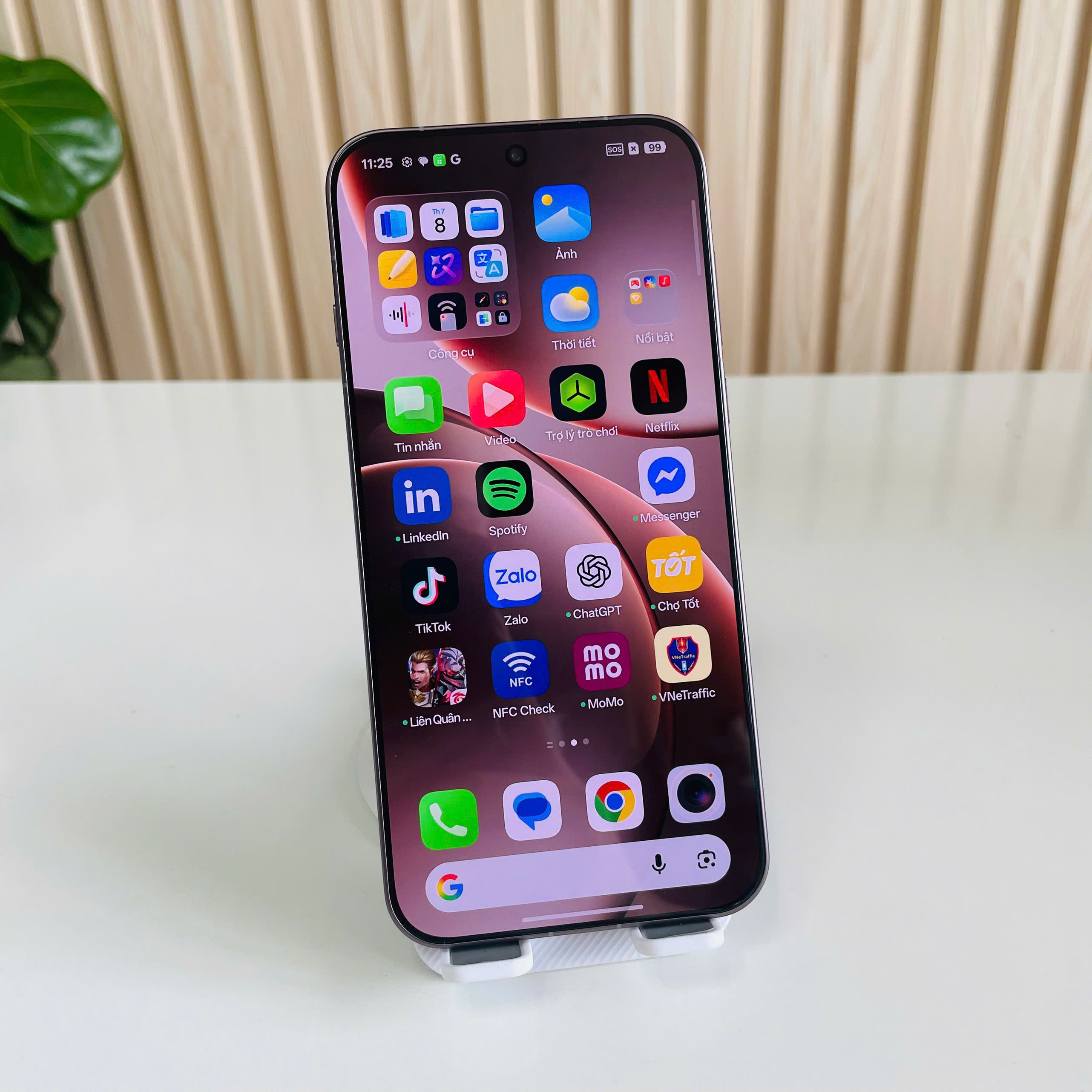 🔥 OPPO FIND X9 PRO QUỐC TẾ – 16GB/512GB Nâu Đẹp 98+ Pin 100%
