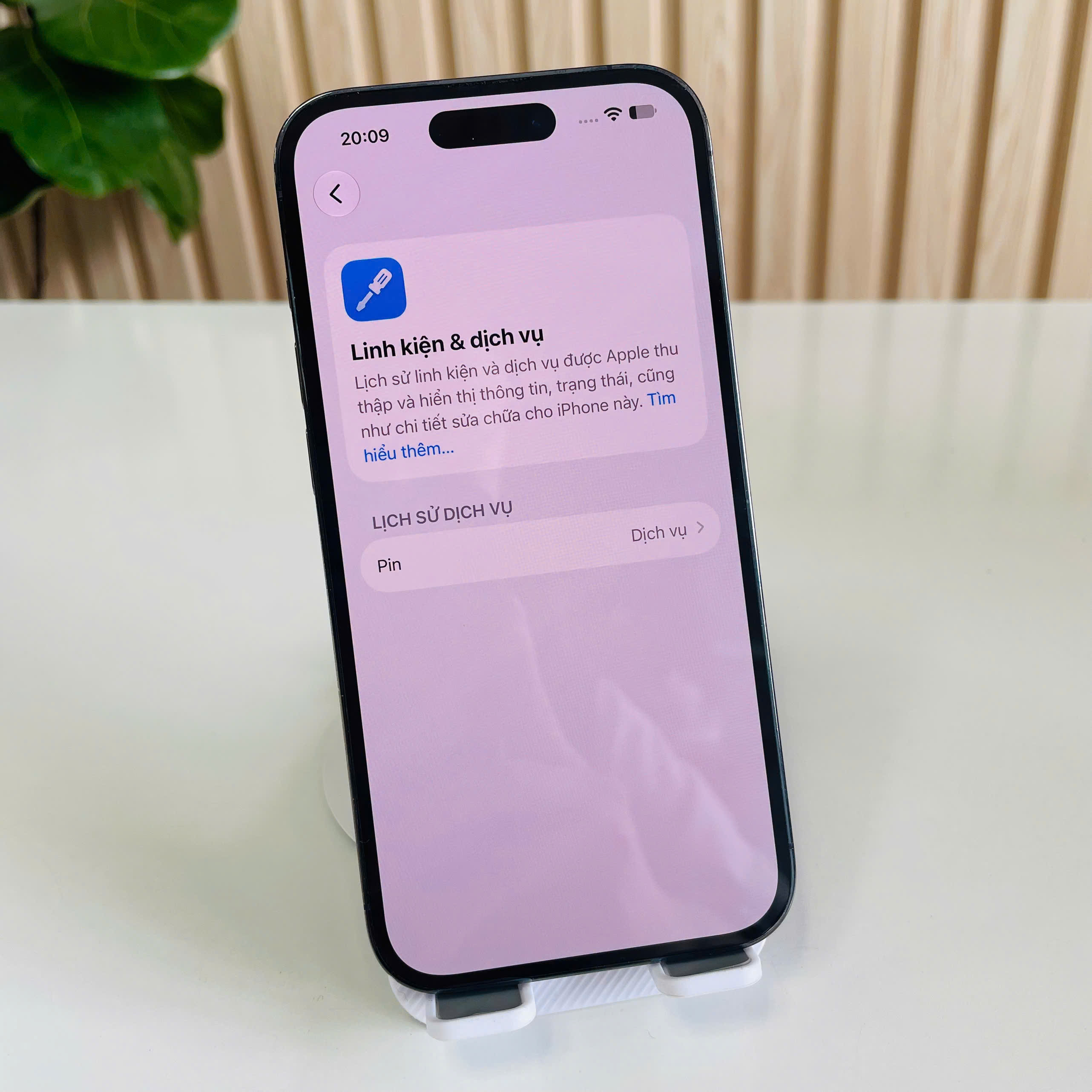 🔥 IPHONE 14 PRO 5G VIỆT NAM – 256GB – PIN 73% PT 🔥Màu Tím Đẹp 98% Kèm Sạc 35W