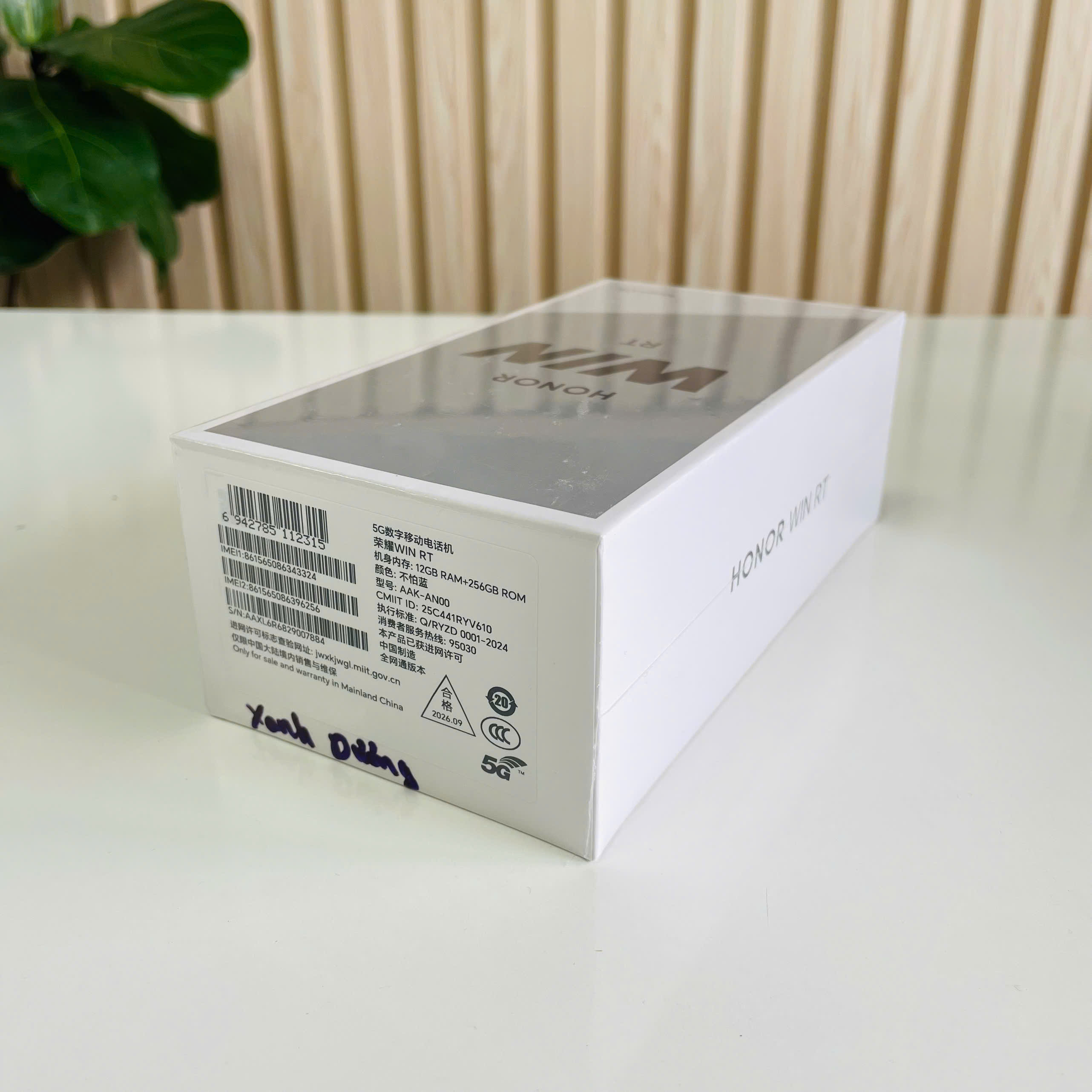 🔥 HONOR WIN RT NEW SEAL – 12GB/256GB – MÀU XANH DƯƠNG