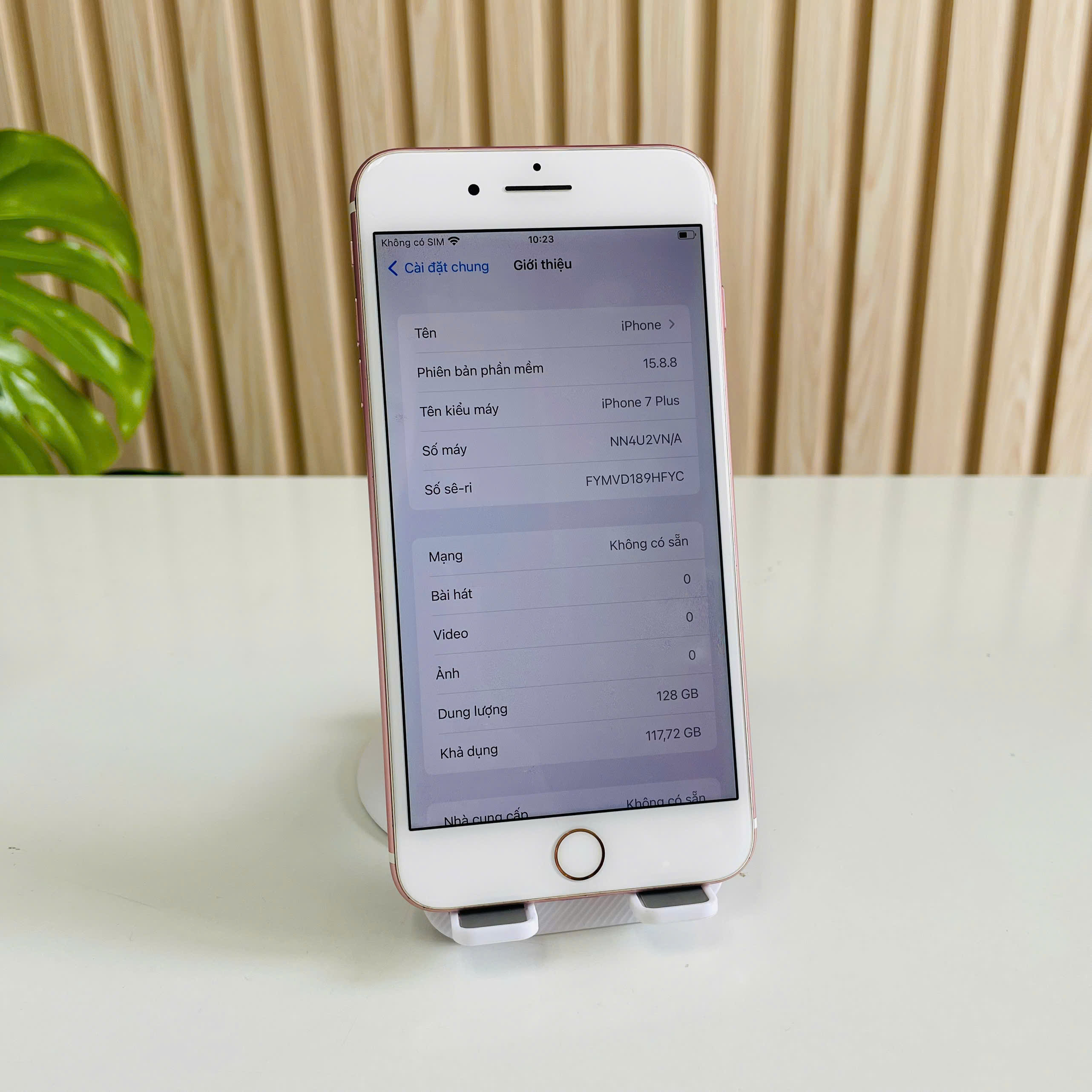 📱 iPhone 7 Plus 128GB VN/A Màu Hồng Pin 86%