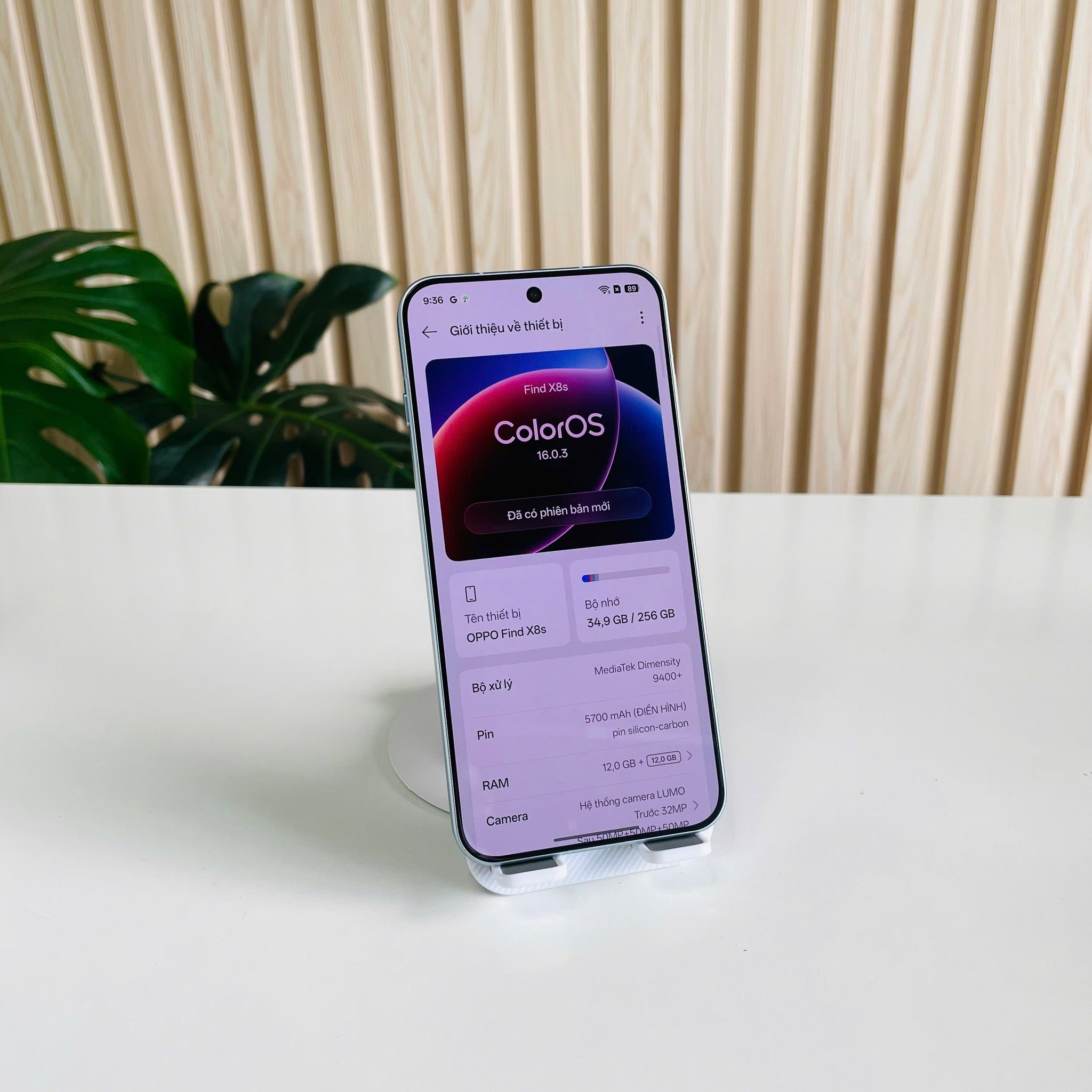 📌 OPPO FIND X8s 5G - Ram 12GB – 256GB | Pin 98% - Màu Xanh Dương