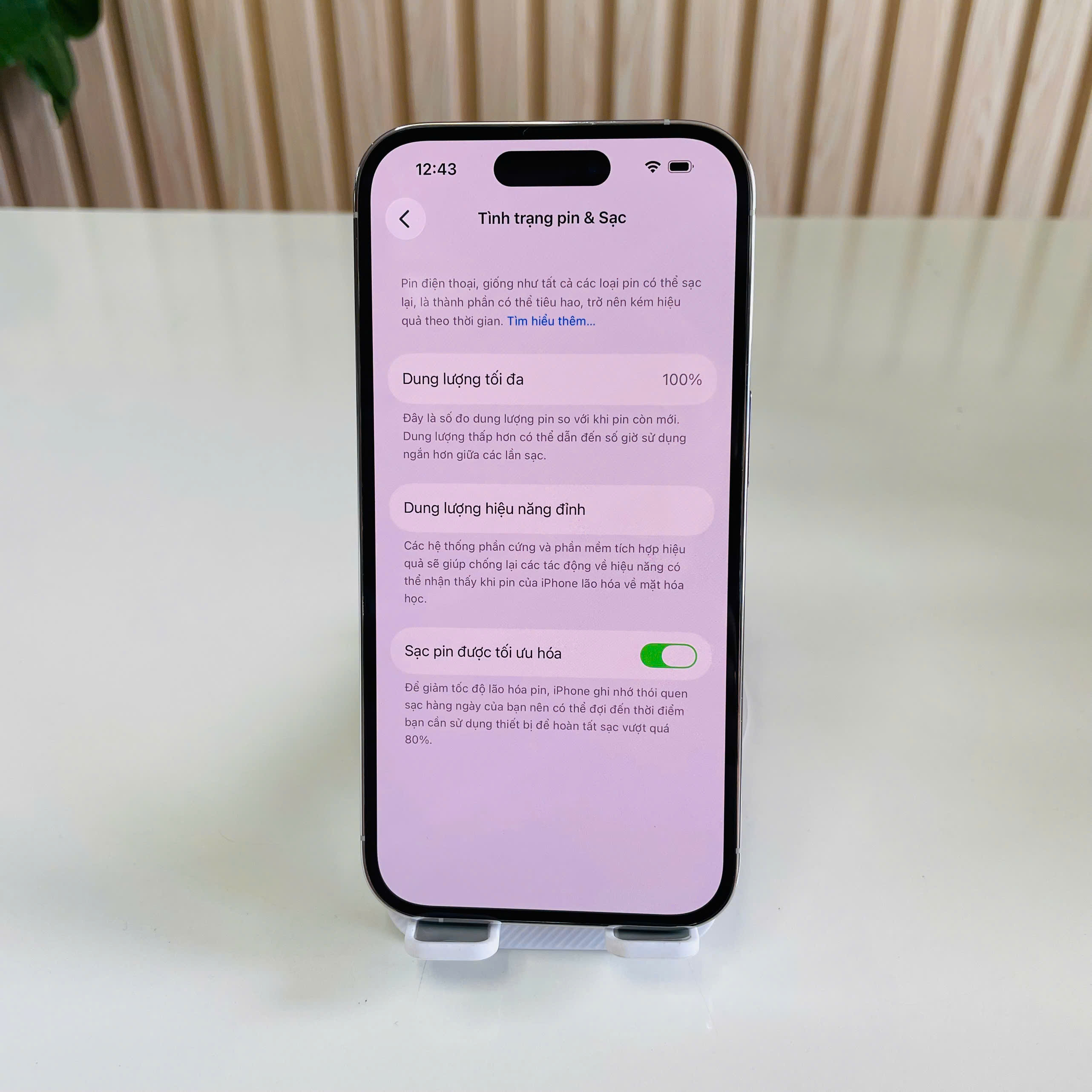 🔥 iPHONE 14 PRO 5G QUỐC TẾ 128GB Pin Thay 100% Màu Trắng Đẹp 98% Kèm sạc 30W