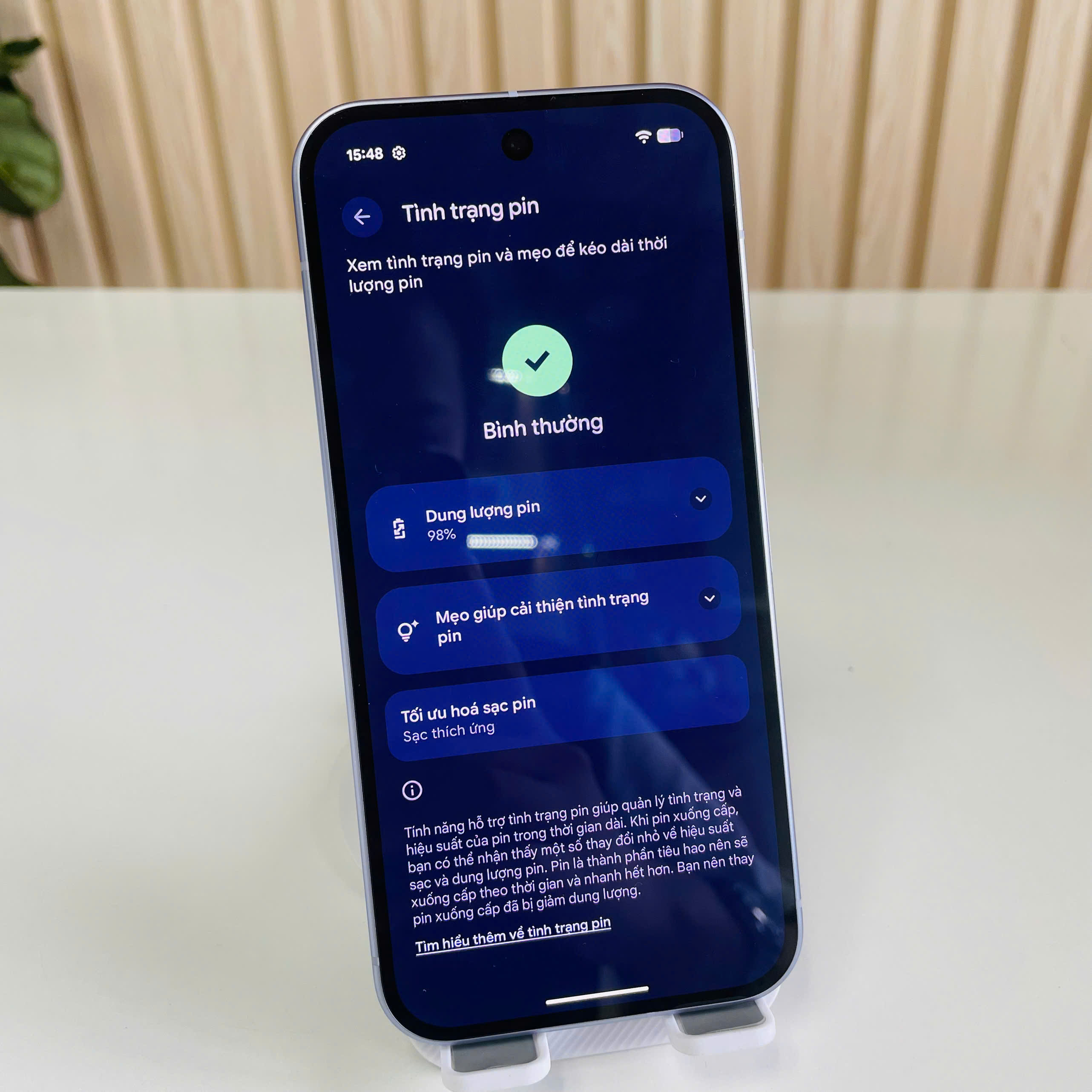 GOOGLE PIXEL 10 QUỐC TẾ – 12GB/128GB Tím PIN 98% Đẹp 98%