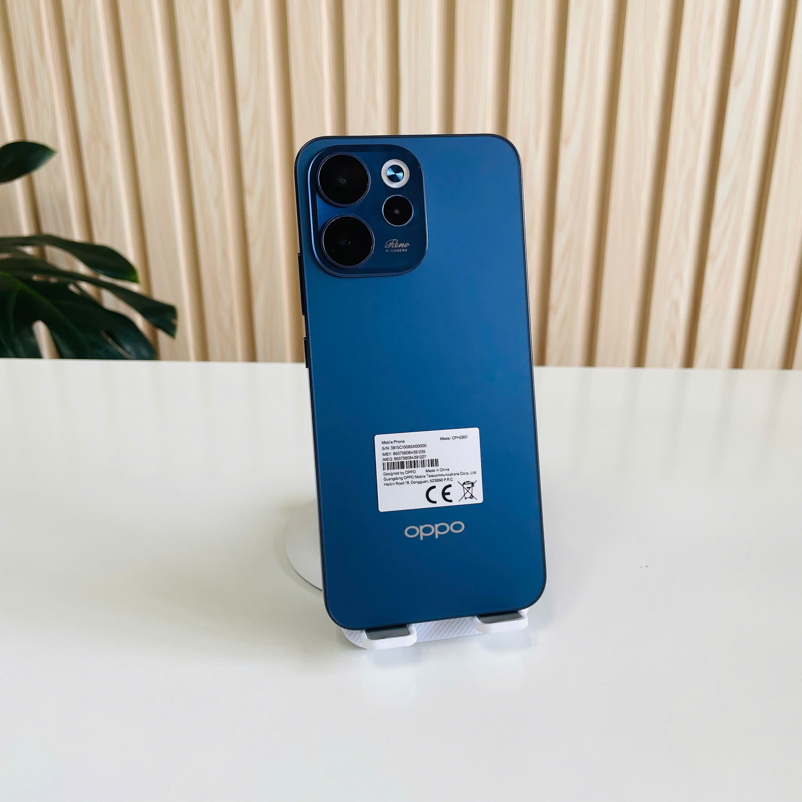 📱 OPPO RENO 15F 5G CHÍNH HÃNG - RAM 8GB | ROM 256GB - Màu Xanh Đen - Sạc 30W