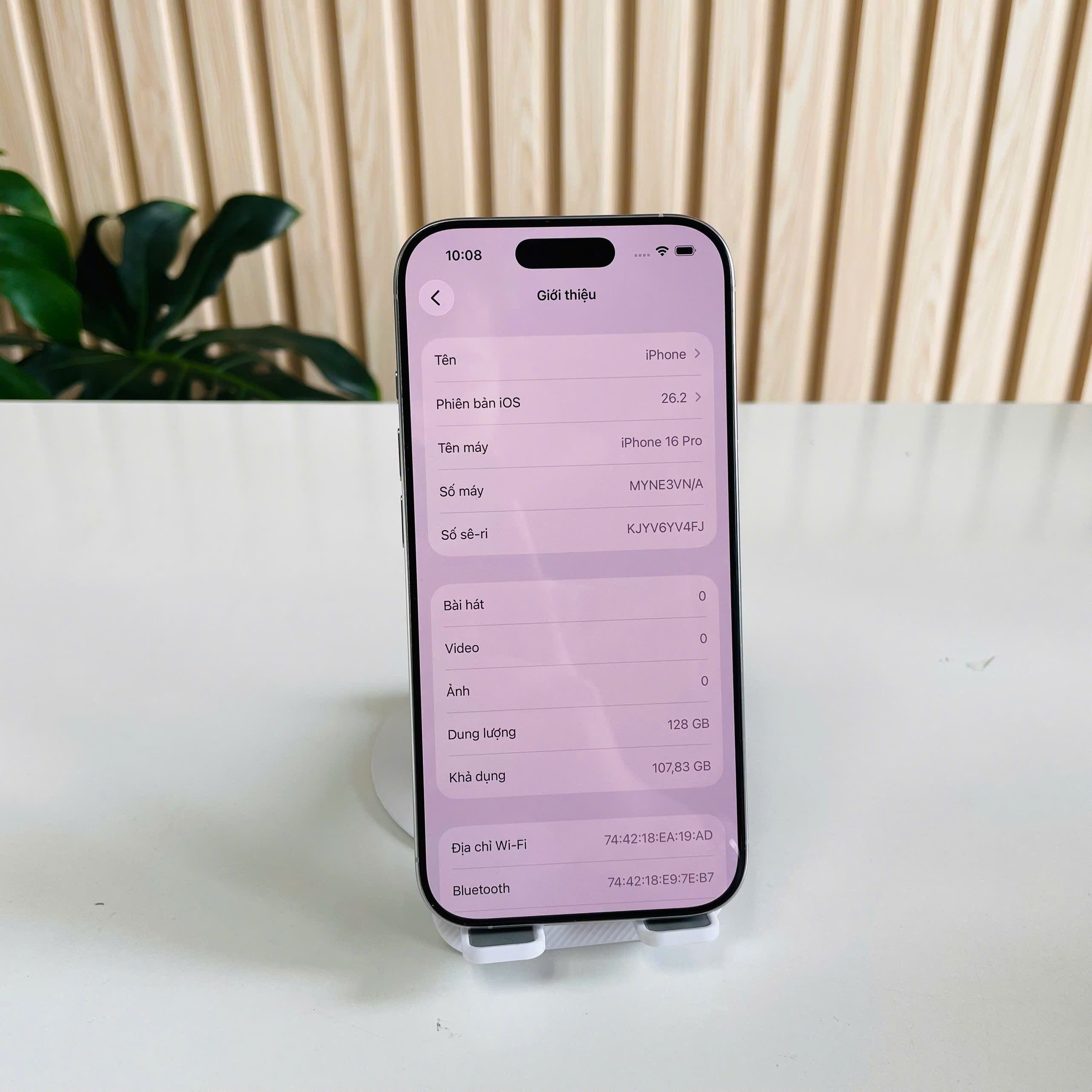 IPhone 16 Pro 128GB Trắng Đẹp 98% Pin 88%