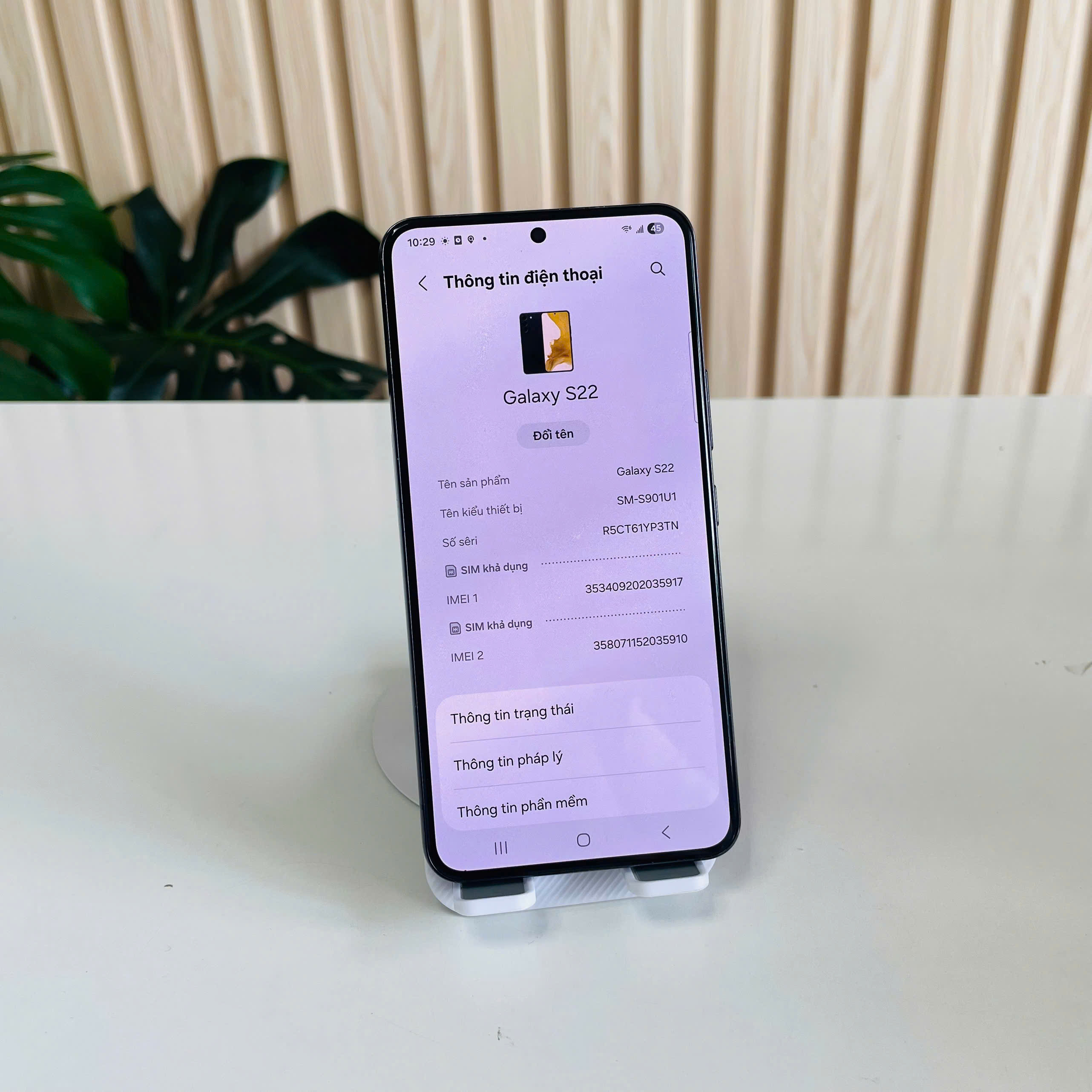 Samsung S22 5G Mỹ 8/128GB đen Đẹp 98%