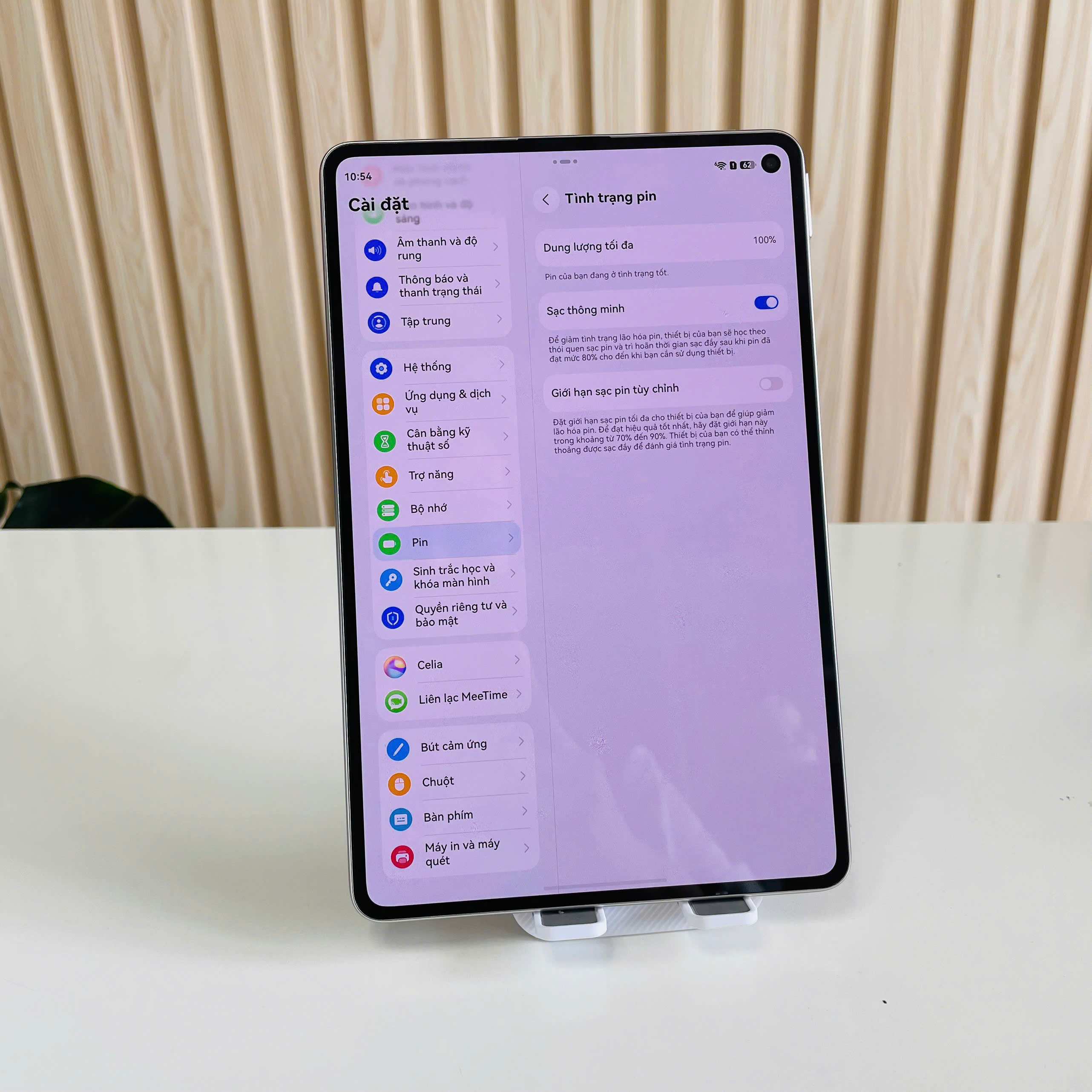 Huawei Mate Pad Mini 4G 12/256GB trắng Đẹp 99% Pin 100%