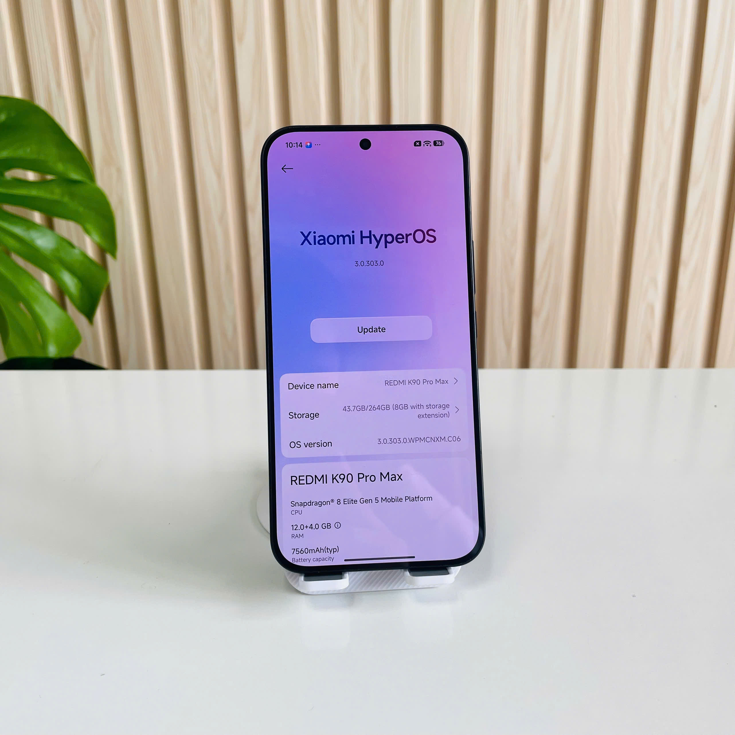 Redmi K90 Pro Max 12/256GB Đen Đẹp 99% Pin 100% Fullbox