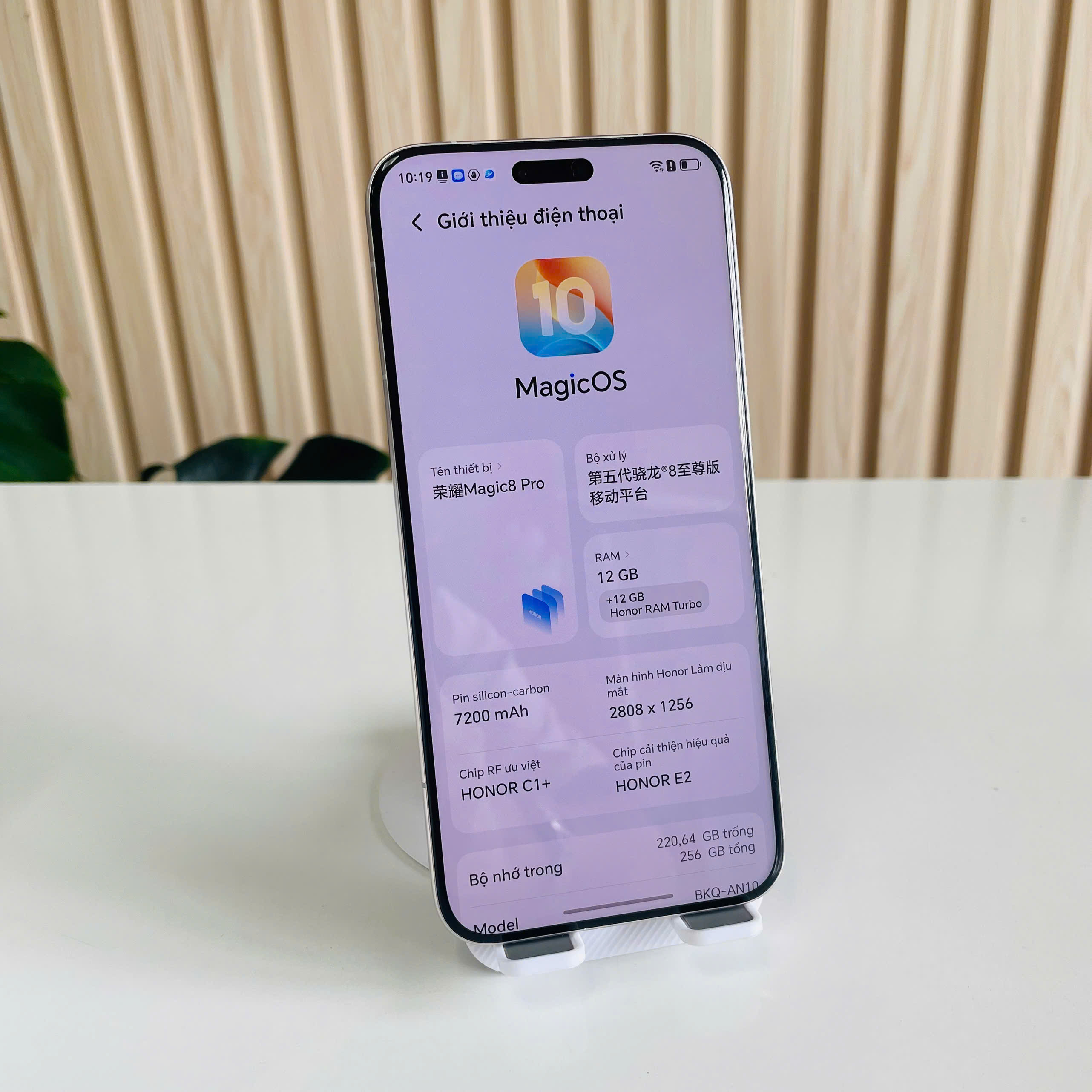 Honor Magic 8 Pro 12/256GB vàng đồng Đẹp 98% Pin 100% Box + sạc 30w