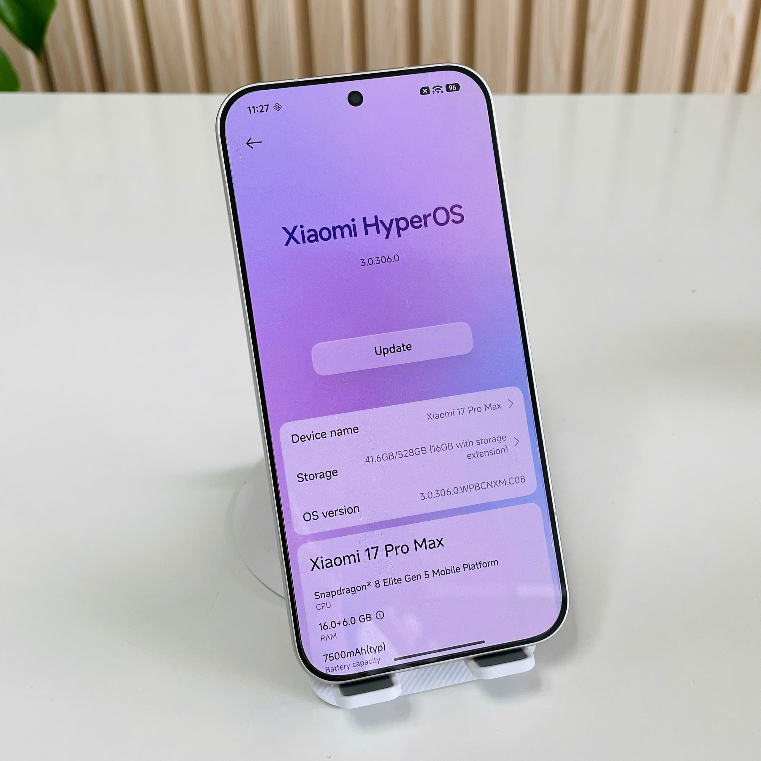 Xiaomi 17 Pro Max 16/512GB Trắng Đẹp 98% Pin 98% Fullbox