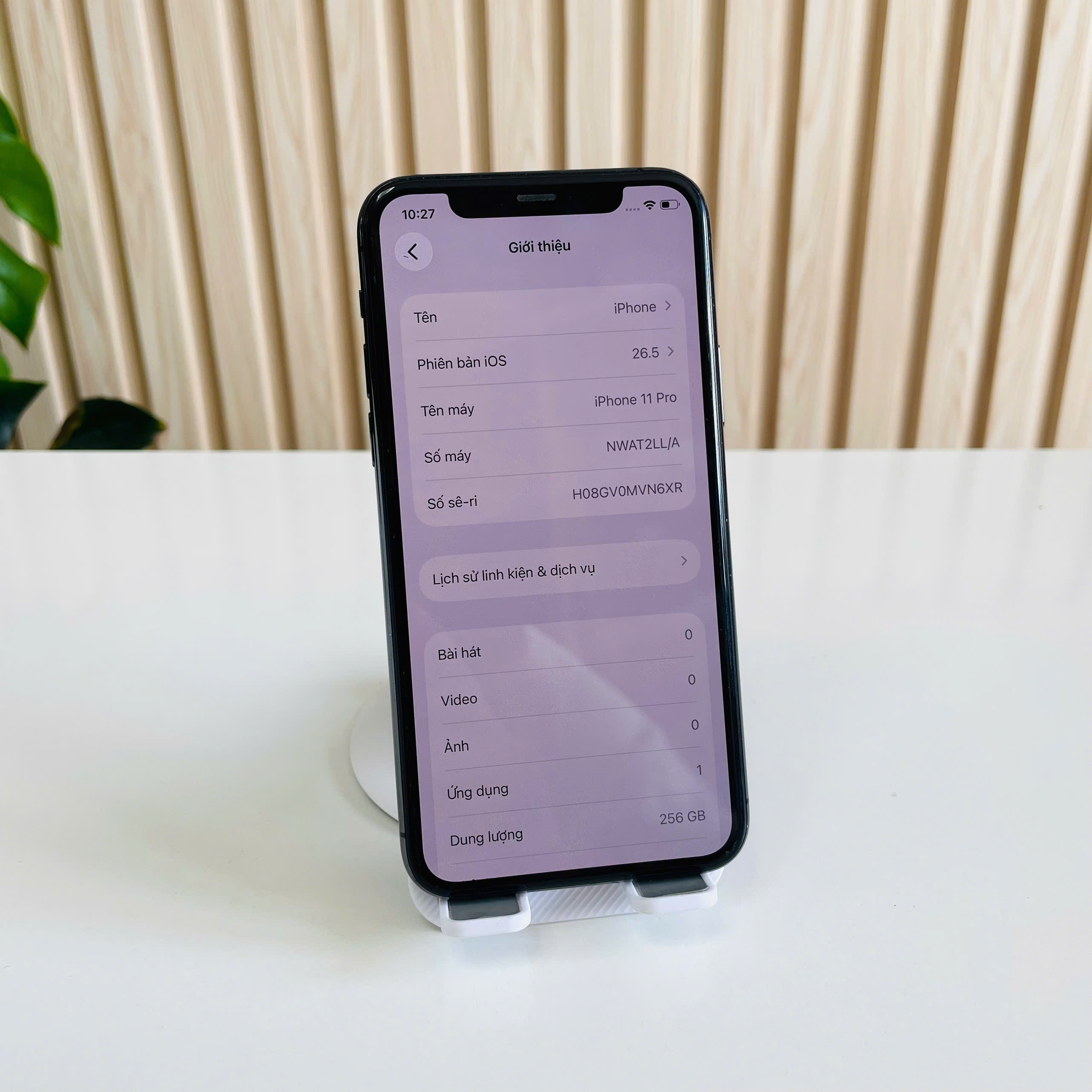 Iphone 11 Pro LLA 256GB đen Đẹp 98% Pin 68% Màn Đánh Kính