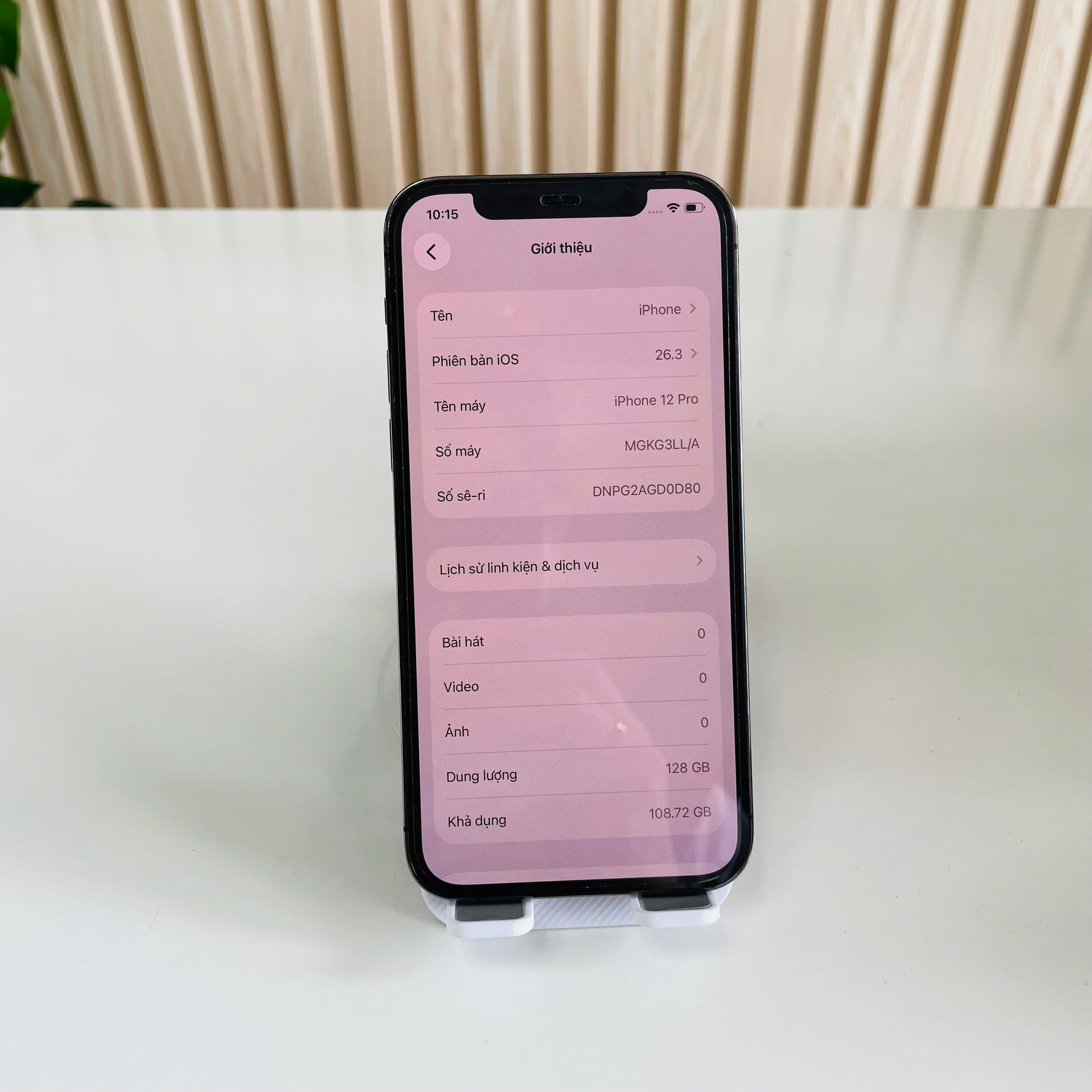 Iphone 12 Pro Mỹ 128GB Đen Đẹp 98 Pin 79% Chỉ Thay Pin Với Màn Còn Lại Zin