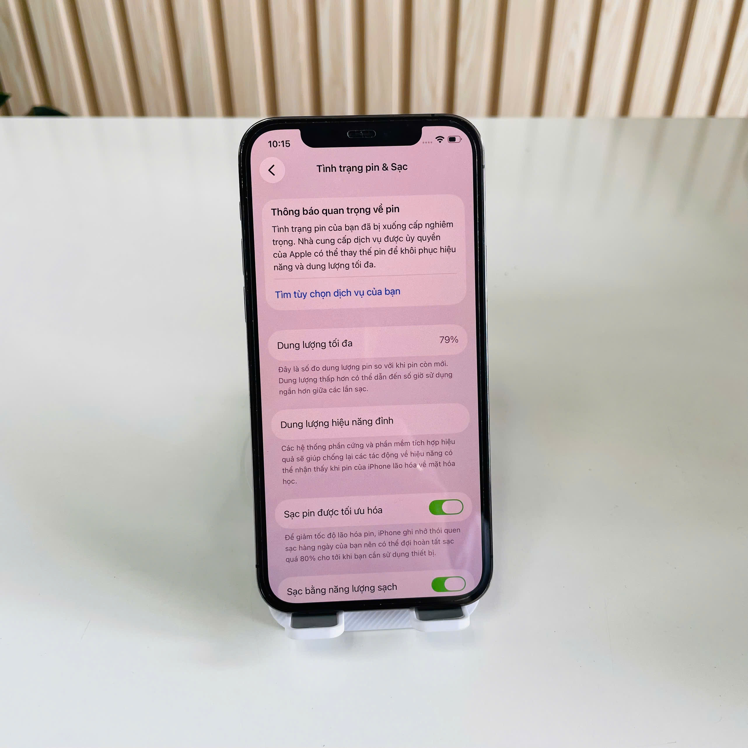 Iphone 12 Pro Mỹ 128GB Đen Đẹp 98 Pin 79% Chỉ Thay Pin Với Màn Còn Lại Zin