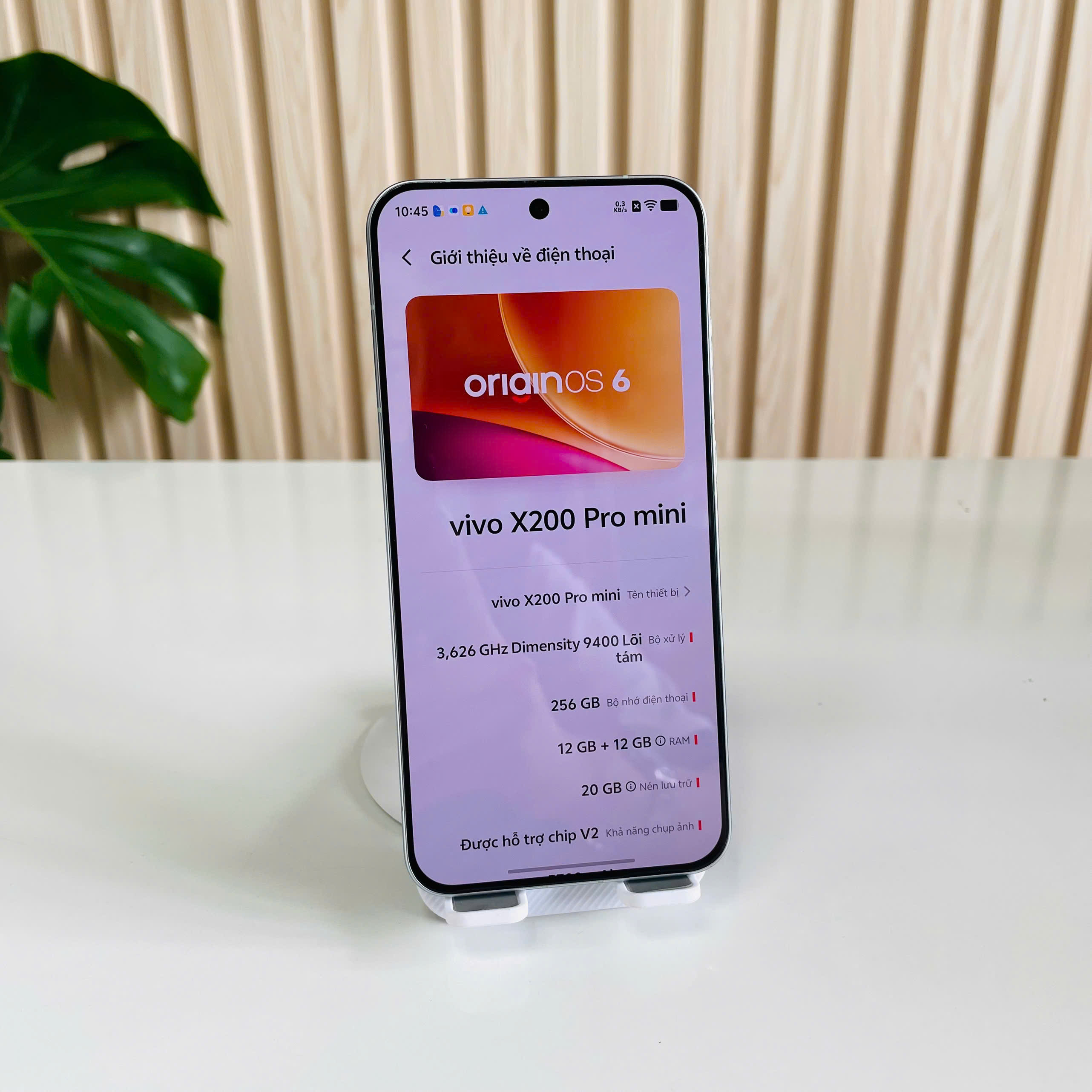 Vivo X200 Pro Mini 12/256GB Trắng Đẹp 98% Pin 96% Fullbox