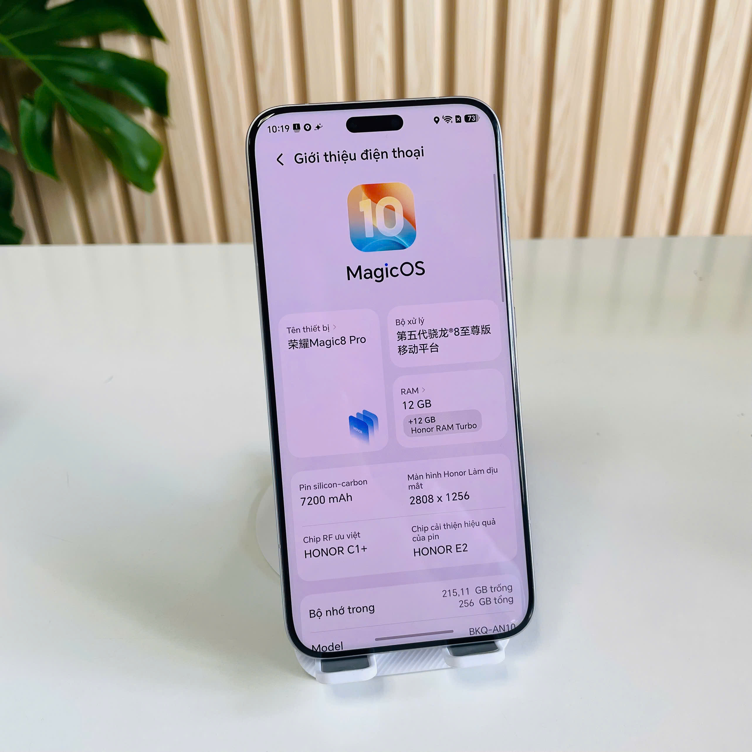 Honor Magic 8 Pro 12/256GB Trắng Đẹp 99% Pin 100% Fullbox