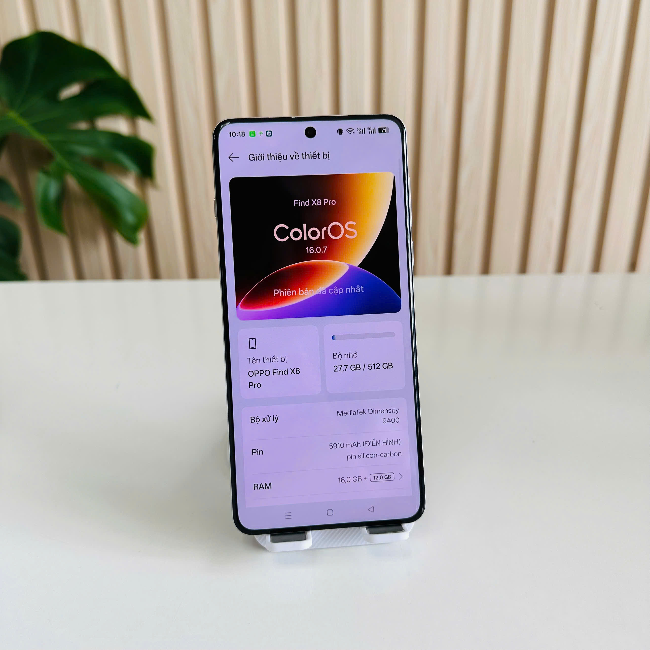 Oppo Find X8 Pro 16/512GB trắng Đẹp 98% Pin 97% kèm sạc 80w