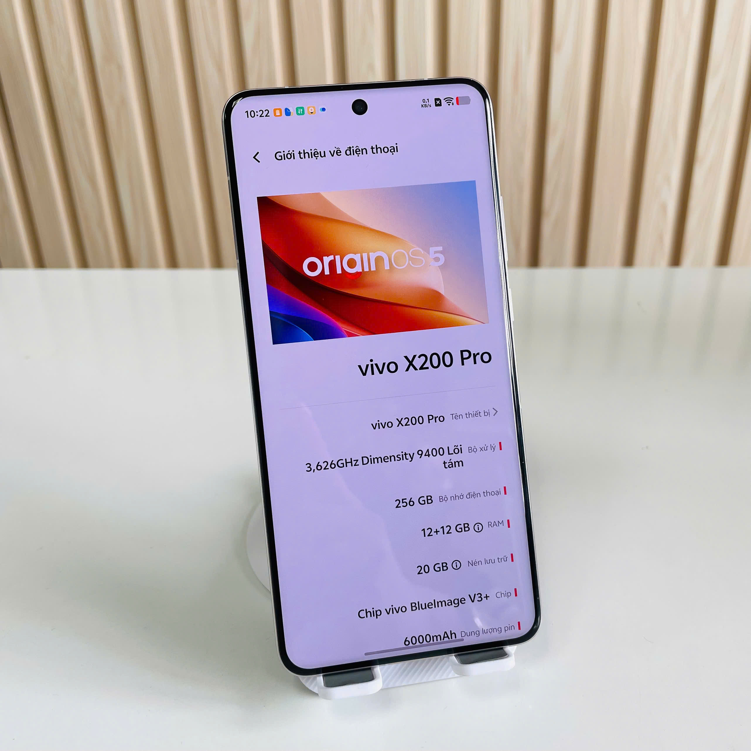 Vivo X200 Pro 5G 12/256GB Titan Đẹp 98+ Pin 100% Kèm Sạc 30W