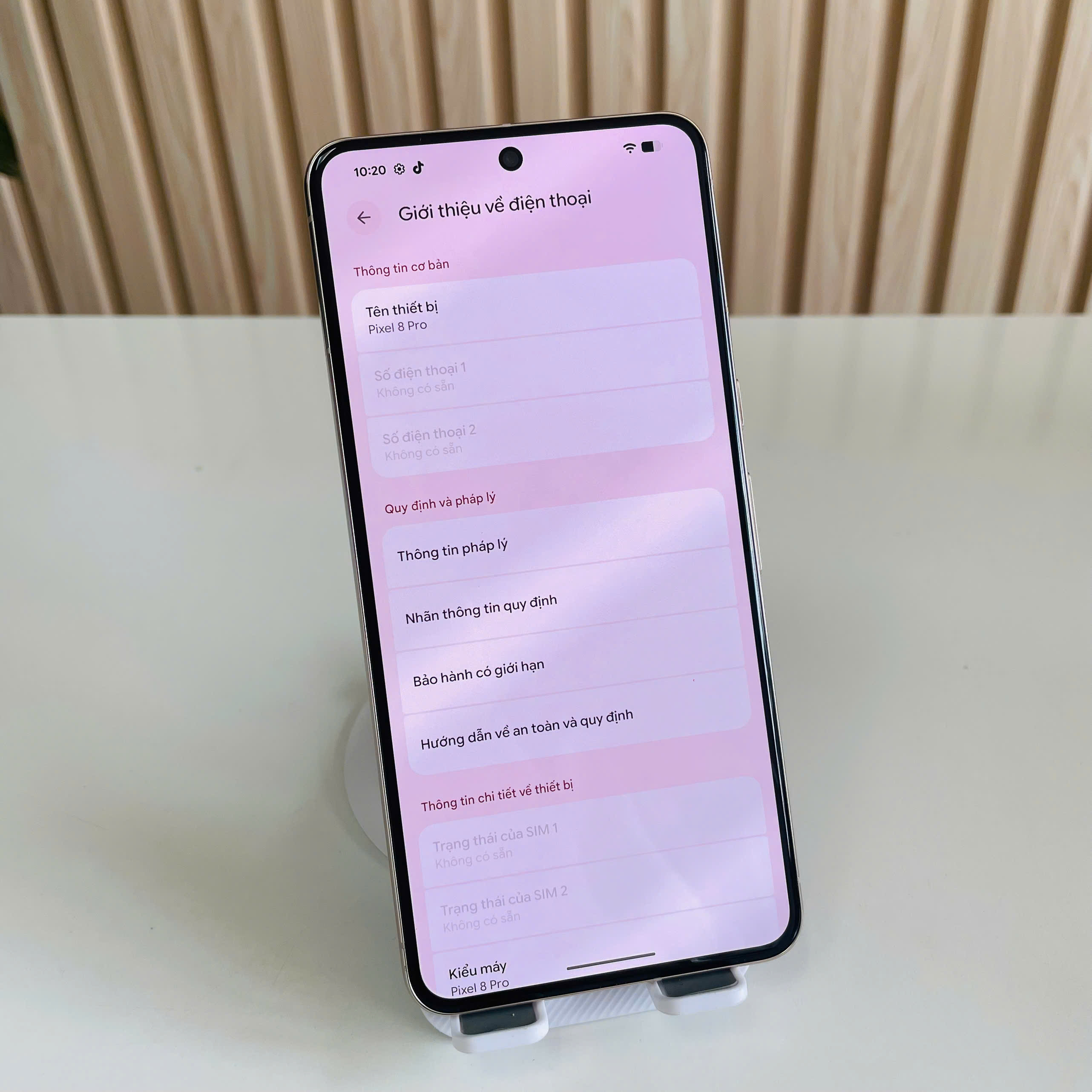 Google Pixel 8 Pro QT 12/256GB trắng Đẹp 98%