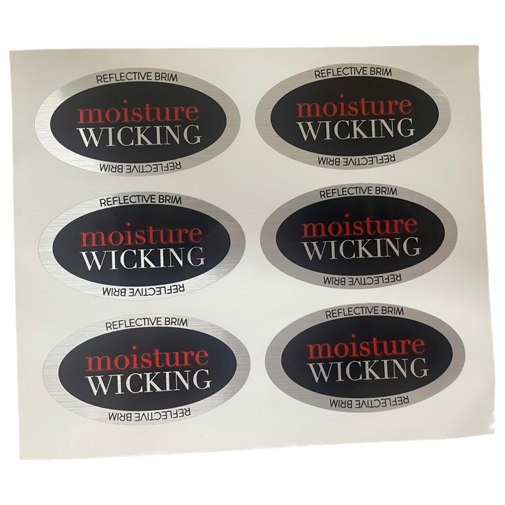 Nhãn decal xi bạc