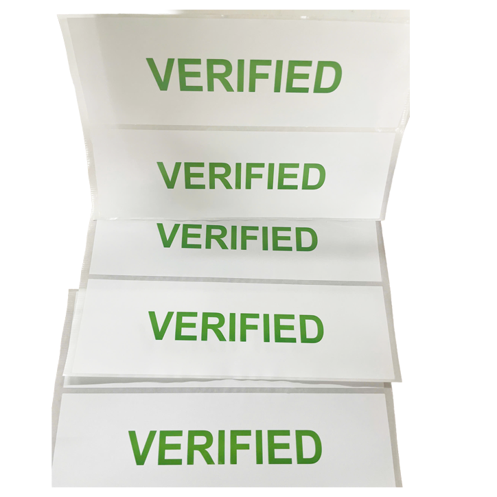 Nhãn decal giấy trắng