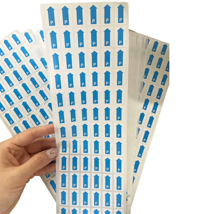 Nhãn decal giấy trắng