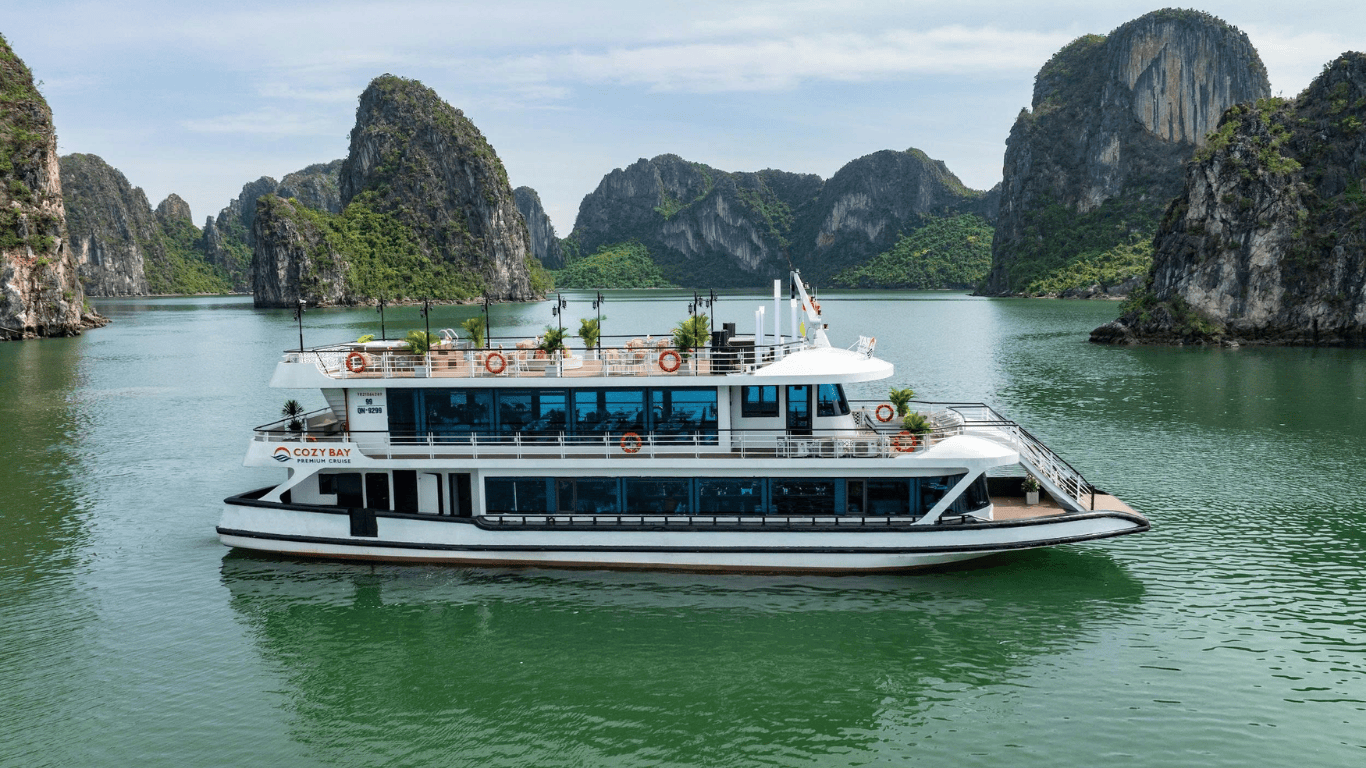 Cozy Cruise Muslim-Friendly Halong Bay Cruise – Halal Tours Vietnam Standard
