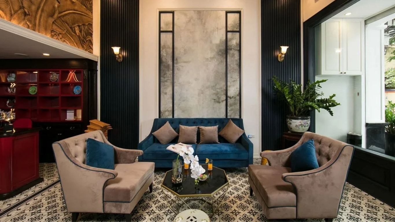 Golden Rooster Hotel in Hanoi Old Quater Vietnam