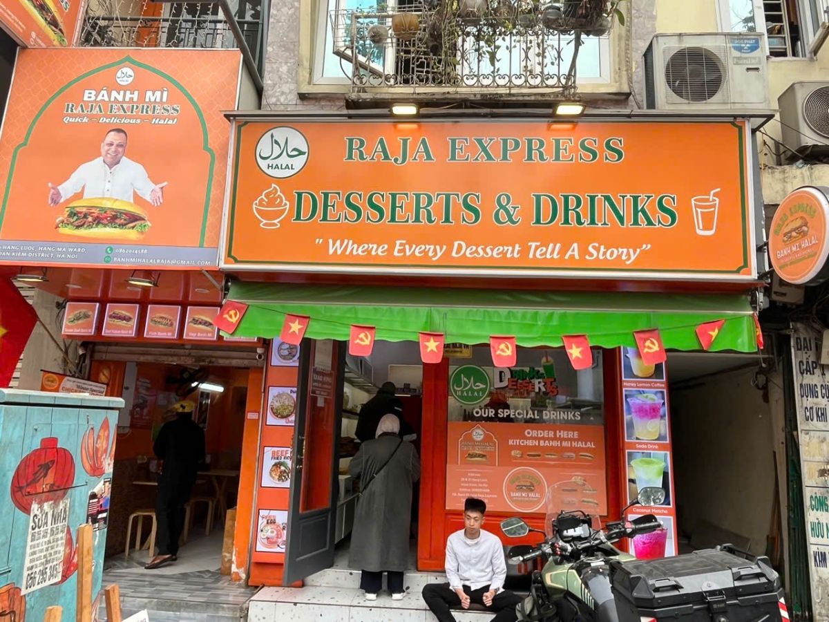 Raja Express Halal Restaurant in  Hanoi Vietnam