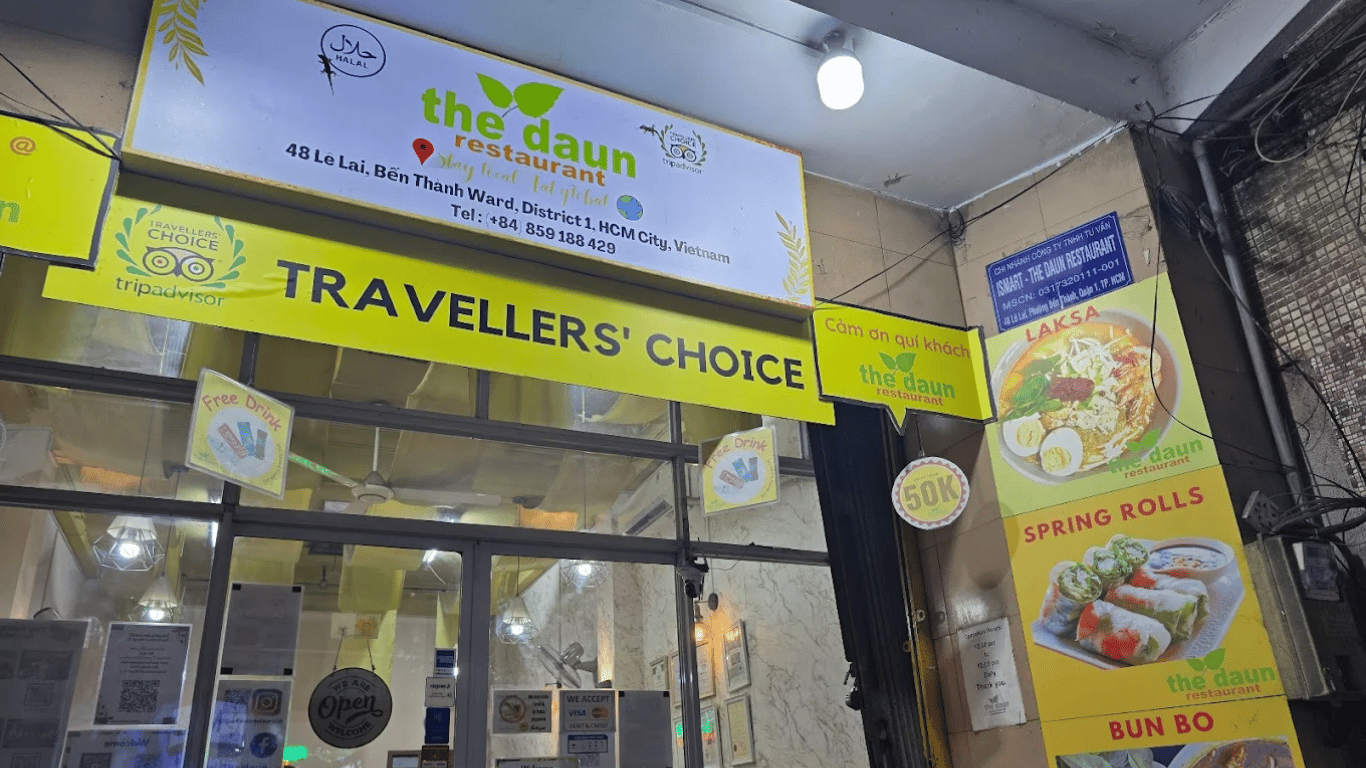 The Daun Halal Restaurant | Vietnam Halal Directory