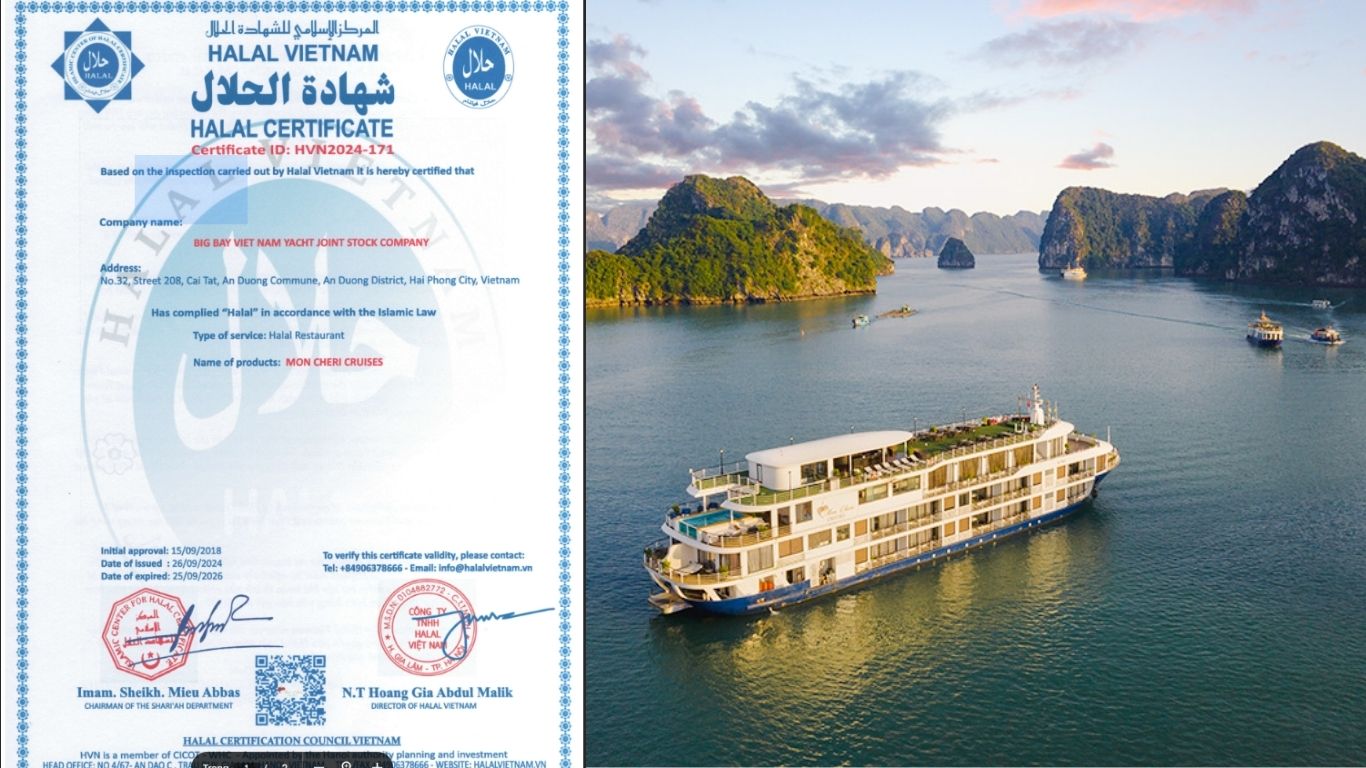 MON CHÉRI CRUISE 2D1N: A LUXURY HALAL-FRIENDLY ESCAPE TO LAN HA BAY