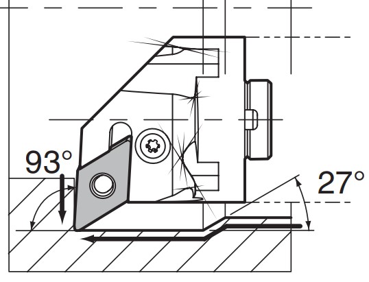 Đầu lắp dao tiện lỗ chống rung Kyocera HA-PDUN15