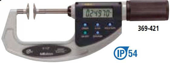 Panme đo đĩa Mitutoyo SERIES 369 / 227 / 169 (369-250-30,169-201)
