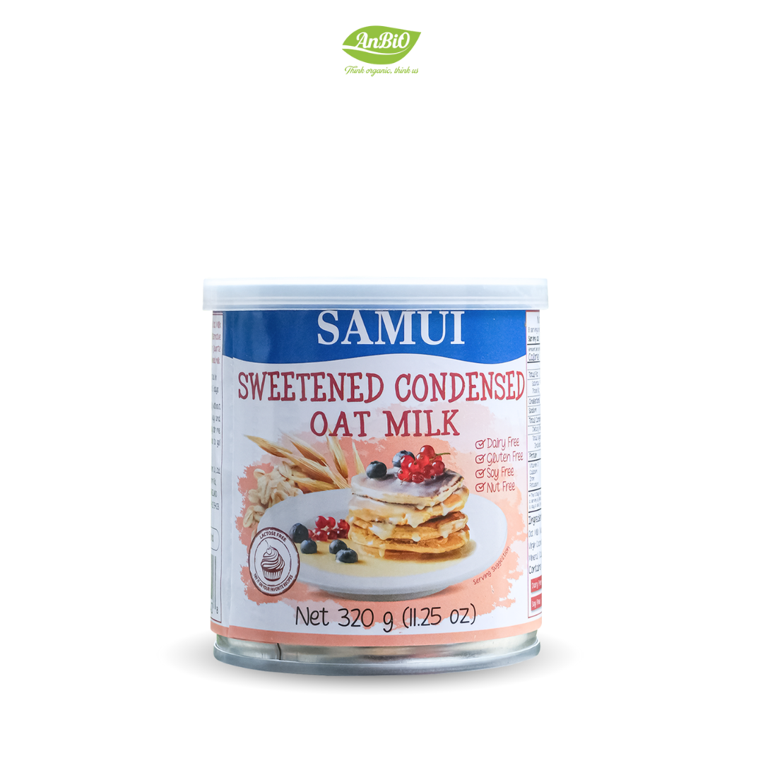 Sữa đặc thuần chay yến mạch SAMUI 320g