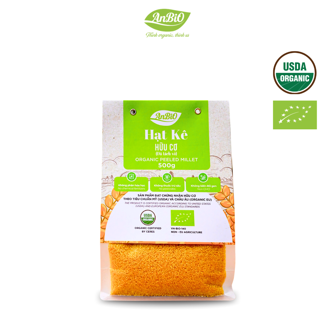 Hạt kê hữu cơ Anbio 500g